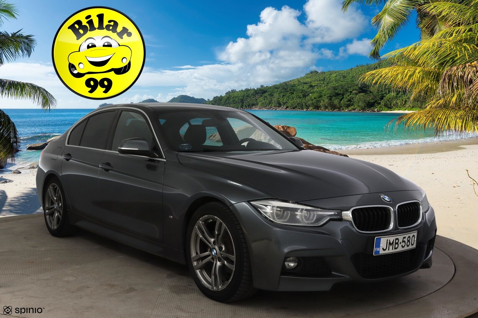 BMW 330 2017 F30 Sedan 330e A Business M Sport * Hifit / Sporttinahat / Prof.Navi / Vakkari / Tutka * - Juuri huollettu merkkiliikkeessä! / SOH 87,5%