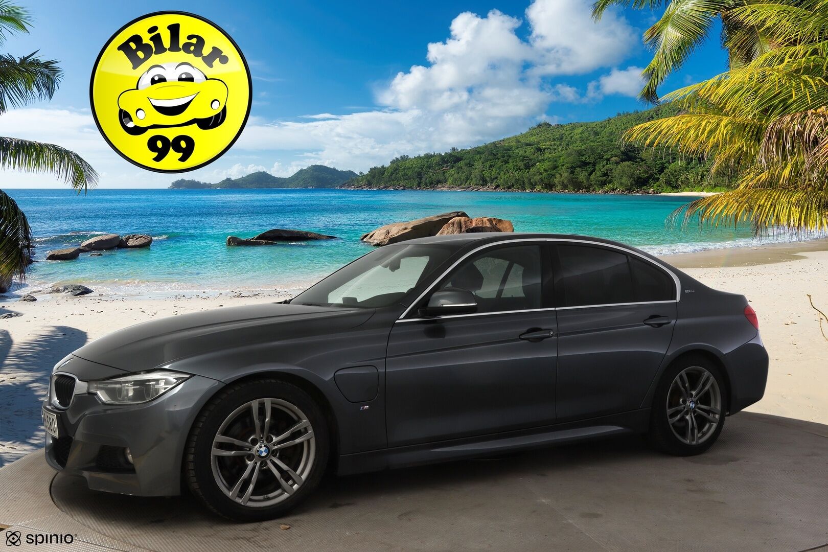 BMW 330 2017 F30 Sedan 330e A Business M Sport * Hifit / Sporttinahat / Prof.Navi / Vakkari / Tutka * - Juuri huollettu merkkiliikkeessä! / SOH 87,5%