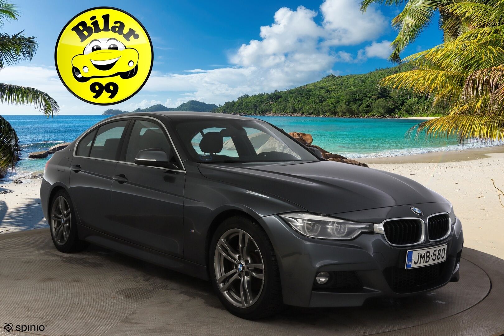 BMW 330 2017 F30 Sedan 330e A Business M Sport * Sporttinahat / Prof.Navi / Vakkari / Tutka * - Juuri huollettu merkkiliikkeessä!