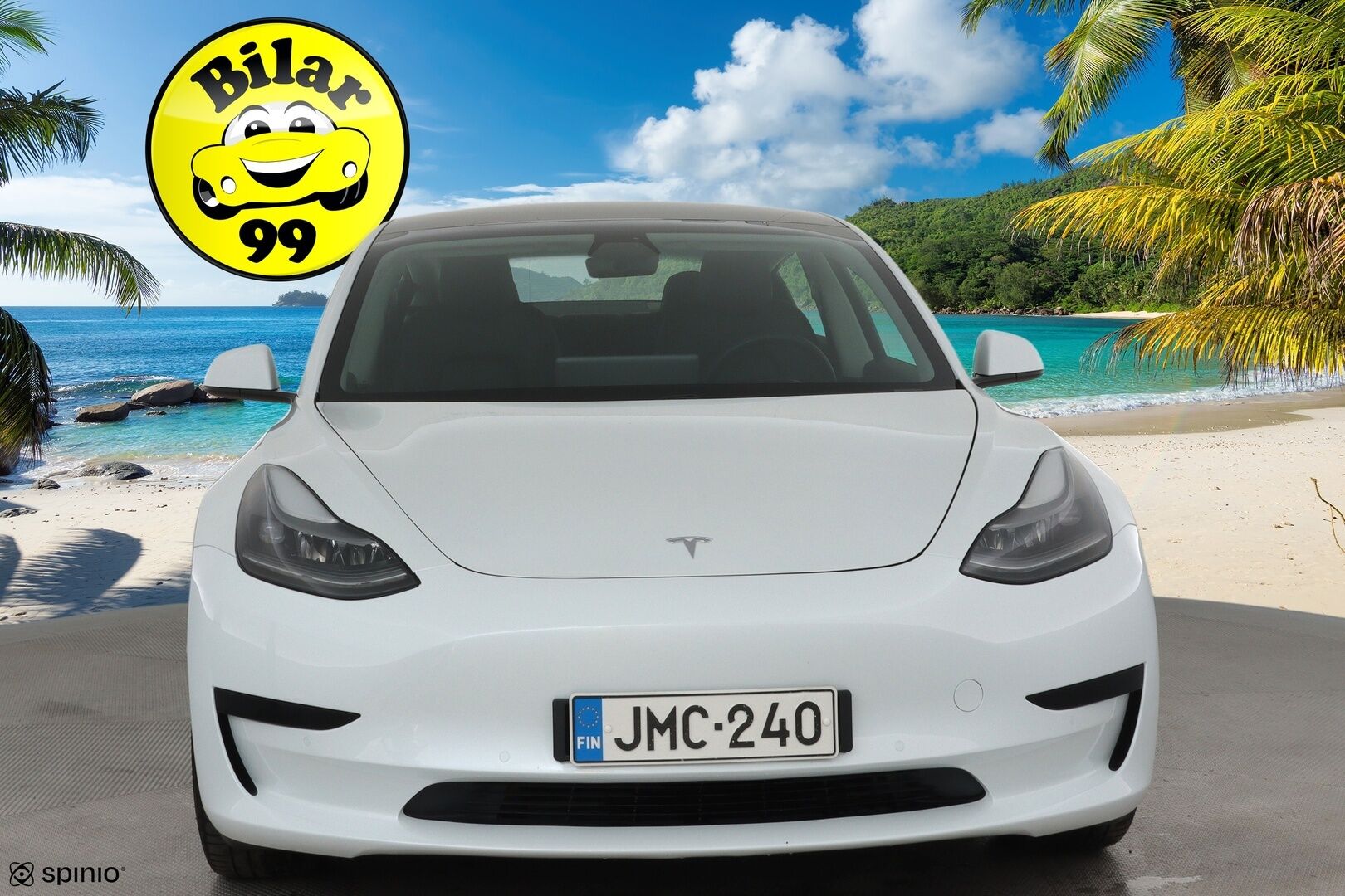 Tesla Model 3 2021 Standard Range Plus **Lasikatto / Lämpöpumppu / Koukku / Adapt.Vakkari / Matrix-LED / P.kamera / Muistipenkki / Navi** - 1-om Suomi-auto / 2x Latauskaapelit / Kahdet Renkaat