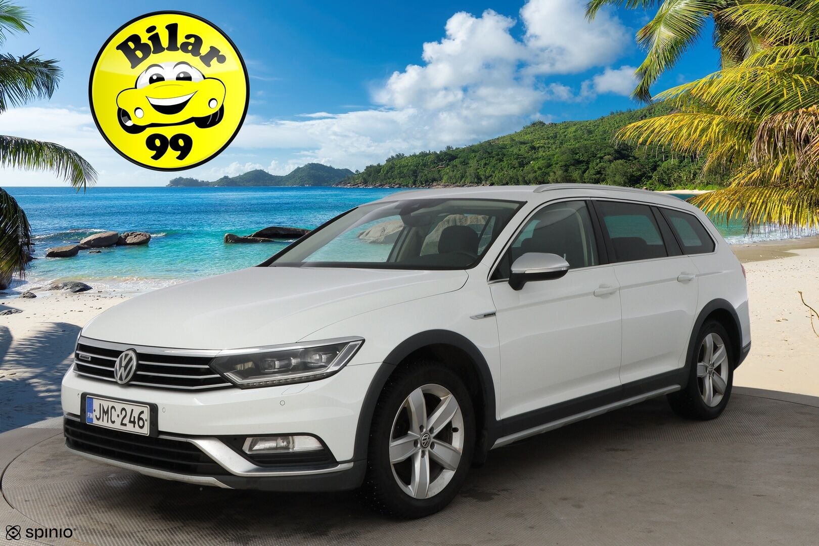 Volkswagen Passat 2017 Variant Alltrack 2,0 TDI 140 kW (190 hv) 4MOTION DSG-automaatti * Webasto / Adapt.Vakkari / Koukku / Nahkasisusta / Peruutuskamera - Matrix LED / Jakopää tehty / Juuri tullut Tampereelle! - HULLU BLACKWEEK KORKOTARJOUS 2,49%