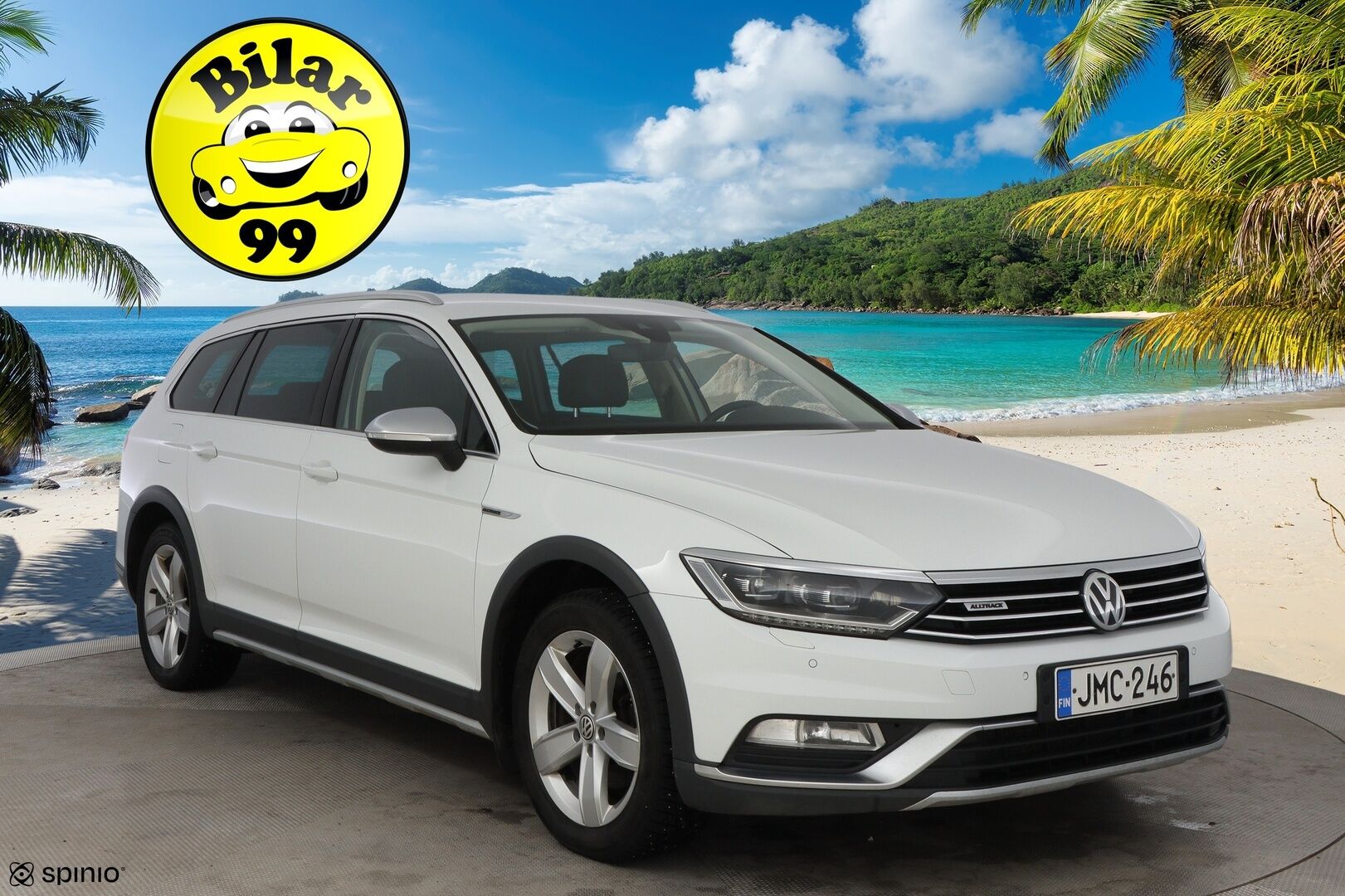 Volkswagen Passat 2017 Variant Alltrack 2,0 TDI 140 kW (190 hv) 4MOTION DSG-automaatti * Webasto / Adapt.Vakkari / Koukku / Nahkasisusta / Peruutuskamera - Matrix LED / Jakopää tehty / Juuri tullut Tampereelle! - HULLU BLACKWEEK KORKOTARJOUS 2,49%