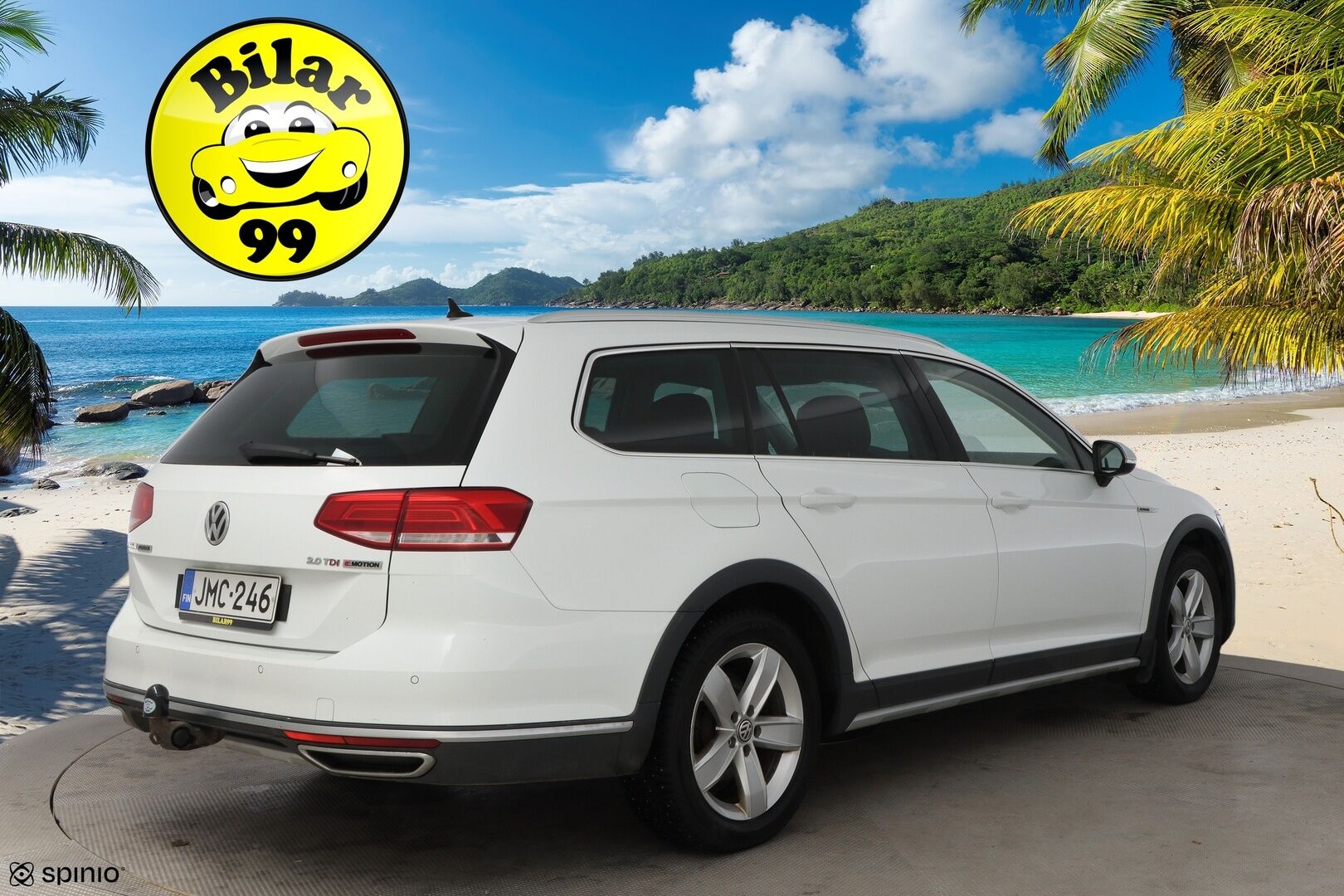 Volkswagen Passat 2017 Variant Alltrack 2,0 TDI 140 kW (190 hv) 4MOTION DSG-automaatti * Webasto / Adapt.Vakkari / Koukku / Nahkasisusta / Peruutuskamera - Matrix LED / Jakopää tehty / Juuri tullut Tampereelle! - HULLU BLACKWEEK KORKOTARJOUS 2,49%