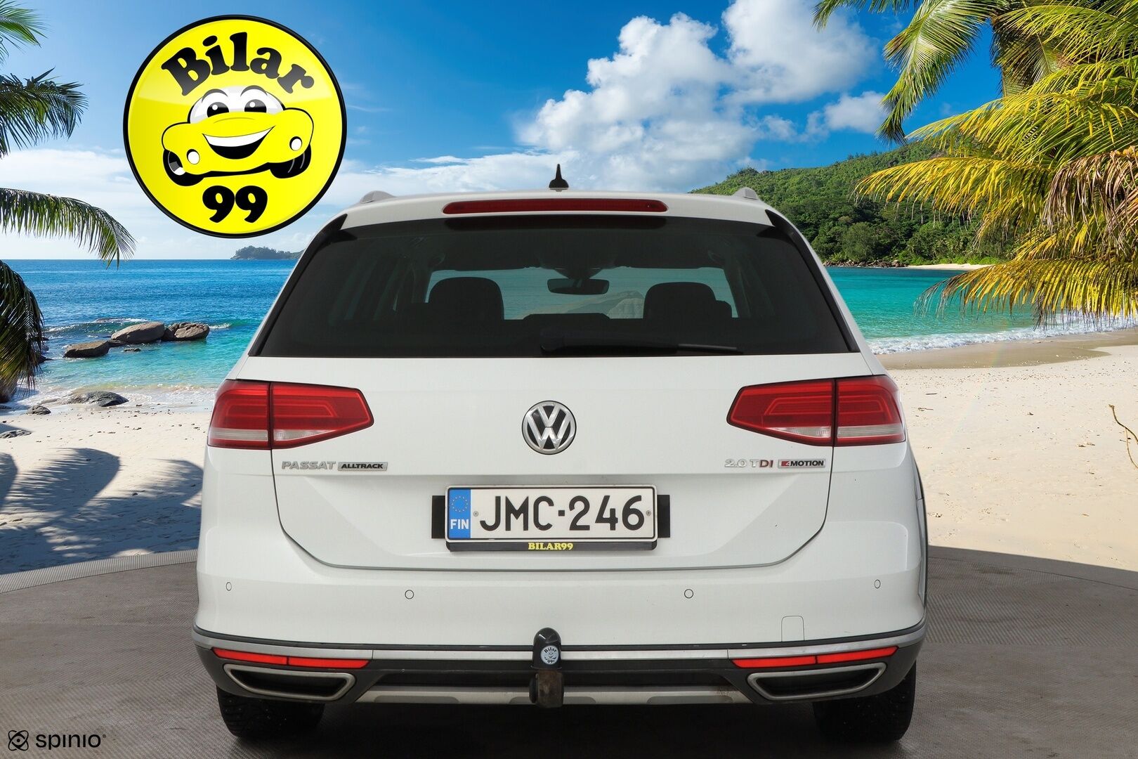 Volkswagen Passat 2017 Variant Alltrack 2,0 TDI 140 kW (190 hv) 4MOTION DSG-automaatti * Webasto / Adapt.Vakkari / Koukku / Nahkasisusta / Peruutuskamera - Matrix LED / Jakopää tehty / Juuri tullut Tampereelle! - HULLU BLACKWEEK KORKOTARJOUS 2,49%