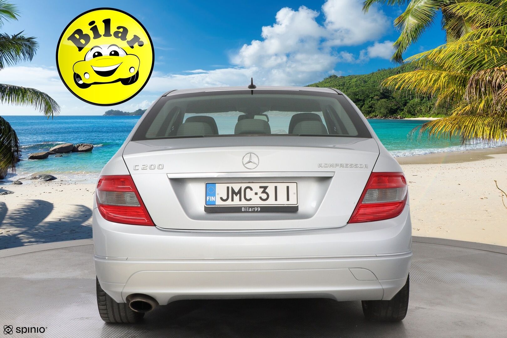 Mercedes-Benz C 2008 200 Kompressor BE A Premium Business Avantgarde - Puolinahat | Lohko | Vakkari | Hyvin huollettu | Juuri tullut Tampereelle!