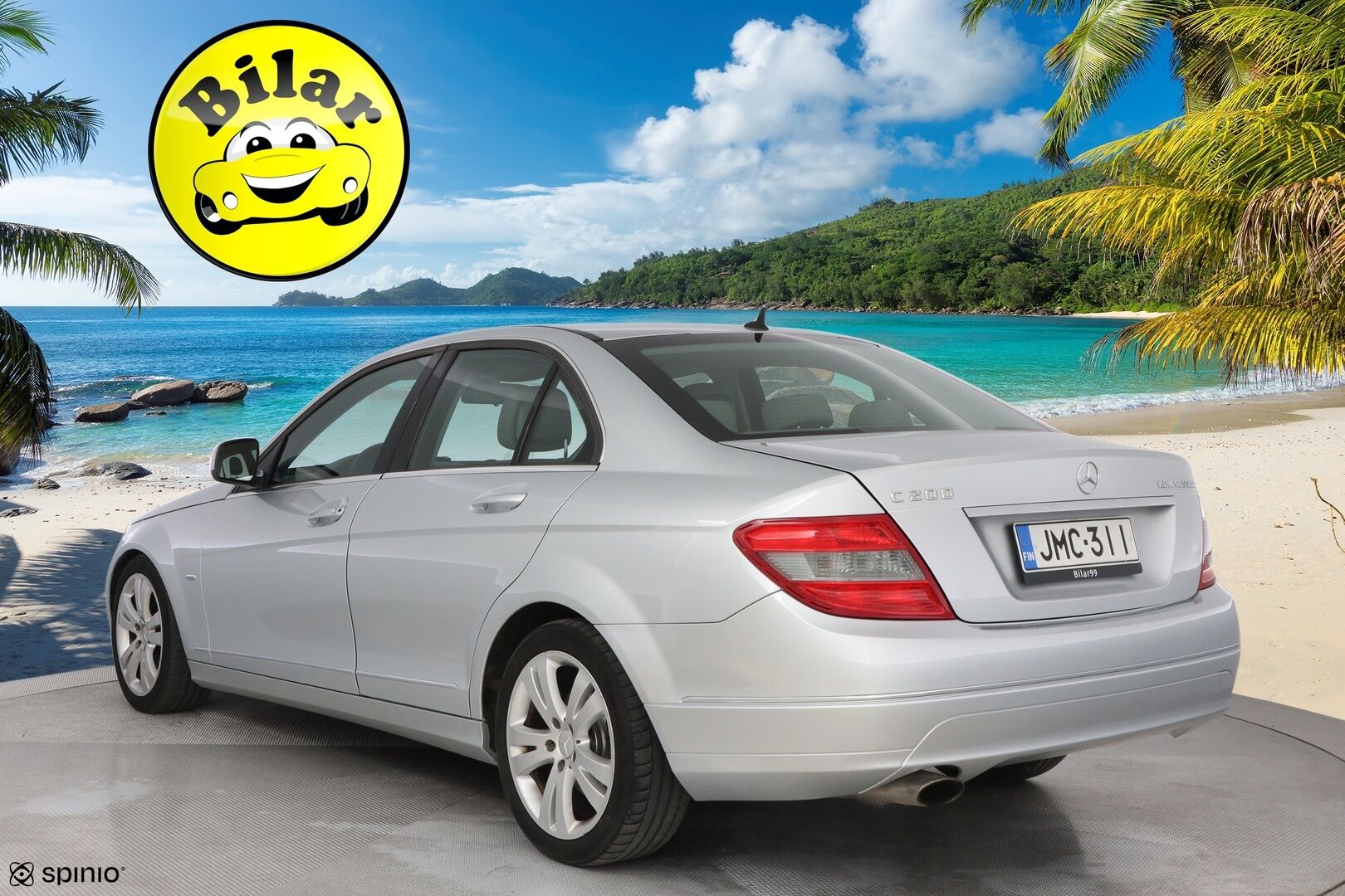 Mercedes-Benz C 2008 200 Kompressor BE A Premium Business Avantgarde - Puolinahat | Lohko | Vakkari | Hyvin huollettu | Juuri tullut Tampereelle!
