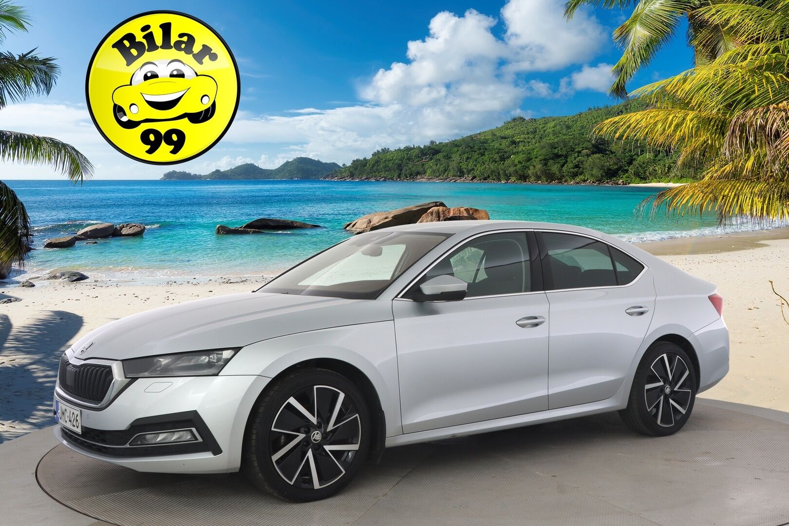 Skoda Octavia 2021 1,0 TSI Style eTEC DSG Autom. - *Lohko / Adapt.vakkari / Digimittaristo / Hud / Lane assist / P.kamera / Blis / Carplay / Koukku!*