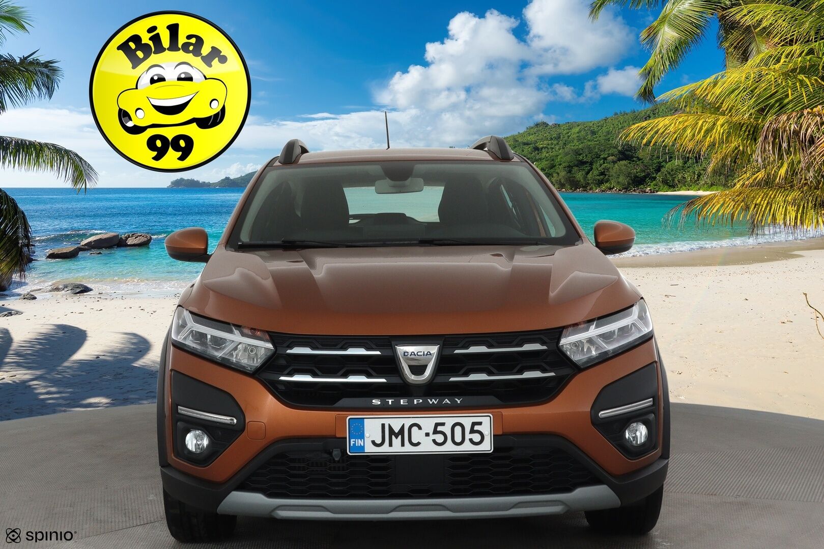 Dacia Sandero 2021 Stepway TCe 90 aut Comfort **Sisätilanlämmitin / LED / P.kamera / Navi / Kaistavahti / Katveavustin / Vakkari** - Suomi-auto / Kahdet Renkaat