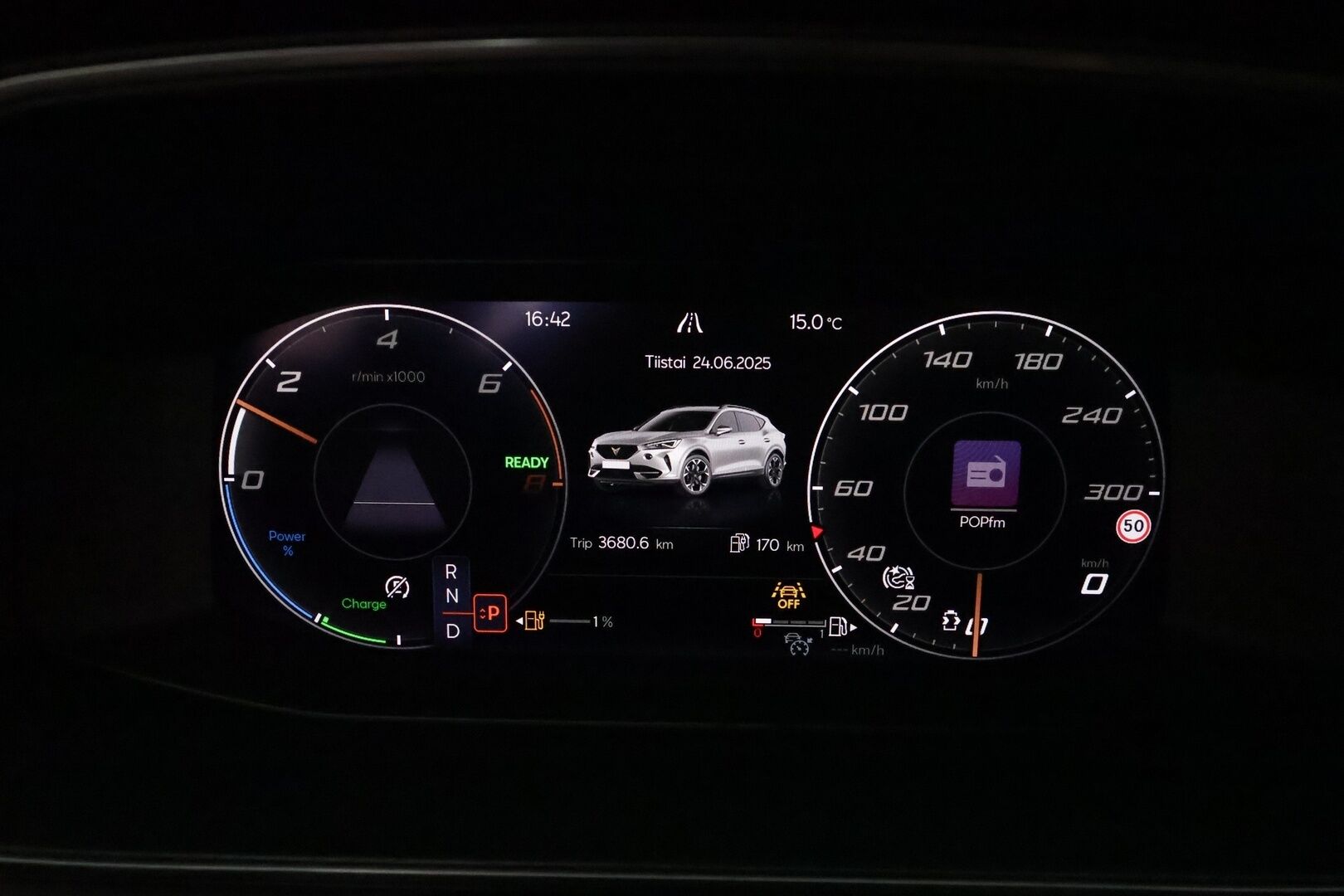 Cupra Formentor 2021 VZ 1.4 PHEV 180 kW e-HYBRID DSG **Adapt.vakkari / Koukku / P.kamera / Digimittaristo / KeylessGo / Sporttipenkit** - Suomi-auto / Kahdet renkaat aluvanteilla