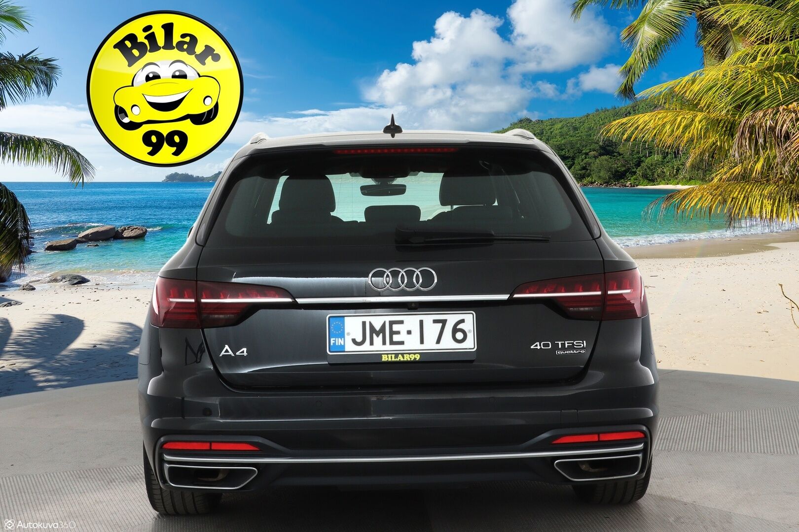 Audi A4 2021 Avant Business Advanced 40 TFSI 150 kW MHEV quattro S tronic **Adapt. vakkari / Webasto / Matrix / P.kamera / Koukku** - 3,99 % KORKOTARJOUS TÄHÄN AUTOON - 1-om. Suomi-auto / Sporttipenkit / Digimittaristo