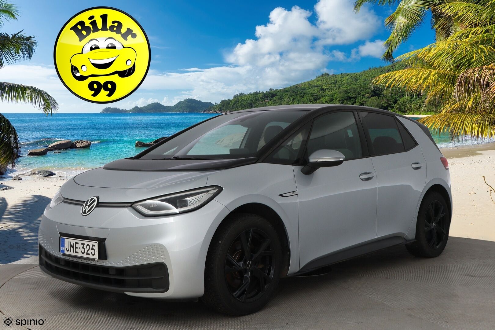 Volkswagen ID.3 2021 Pro Business 107 kW, akku 58 kWh  * Lämpöpumppu / Adapt. Vakkari / Matrix LED/ P.Kamera / KeyLess / Pyöräkoukku! * - Suomiauto / 2x Hyvät Renkaat / Merkkiliikkeessä huollettu! - HULLUT BLACKWEEK JATKOT - KORKOTARJOUS 2,49%