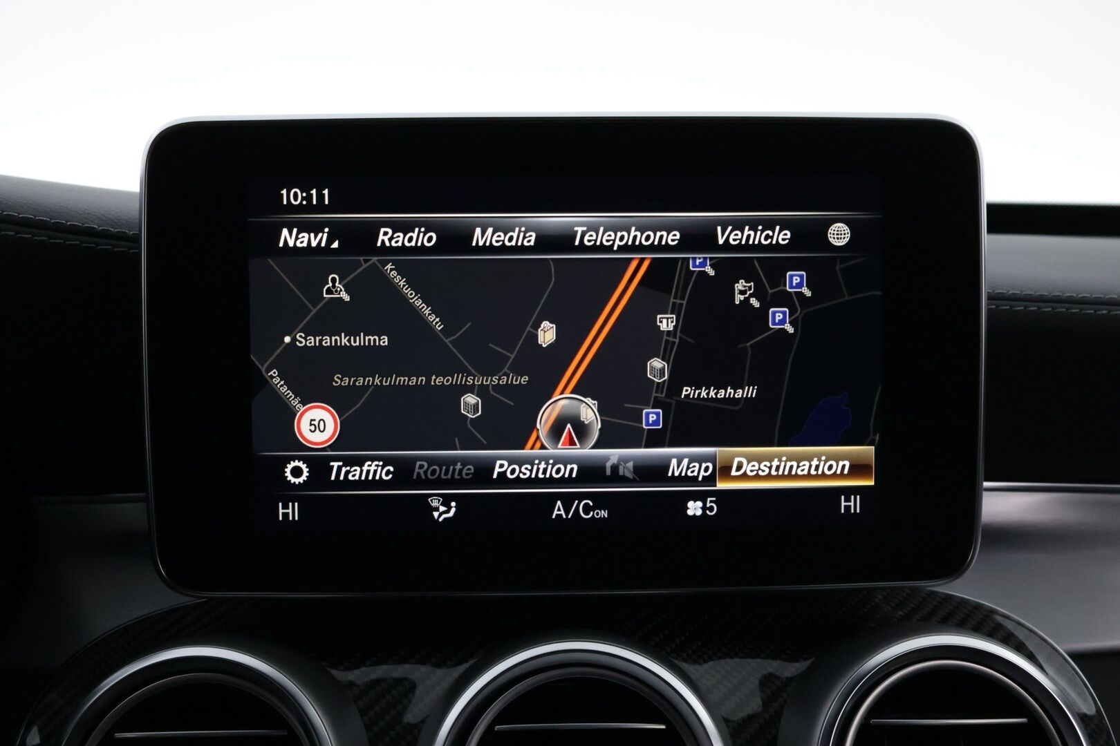 Mercedes-Benz C 2018 220 d T A AMG Premium Edition * Webasto / DTR+Q / Nahkasisusta / HUD / BLIS / Night paketti / Sähköpenkit / Comand Navi - Supervarusteet / Näyttävä / Juuri tullut Tampereelle!