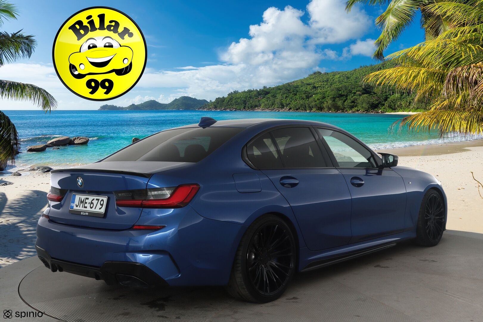 BMW 330 2020 G20 330e M-Sport *ACC / HUD / Laser / Muistipenkki / 360° / Lasikattoluukku / Comfort Access / Hifi / Navi / Koukku* - Adaptiivinen M Sport alusta / Kahdet renkaat aluvanteilla / Huippuvarusteet!