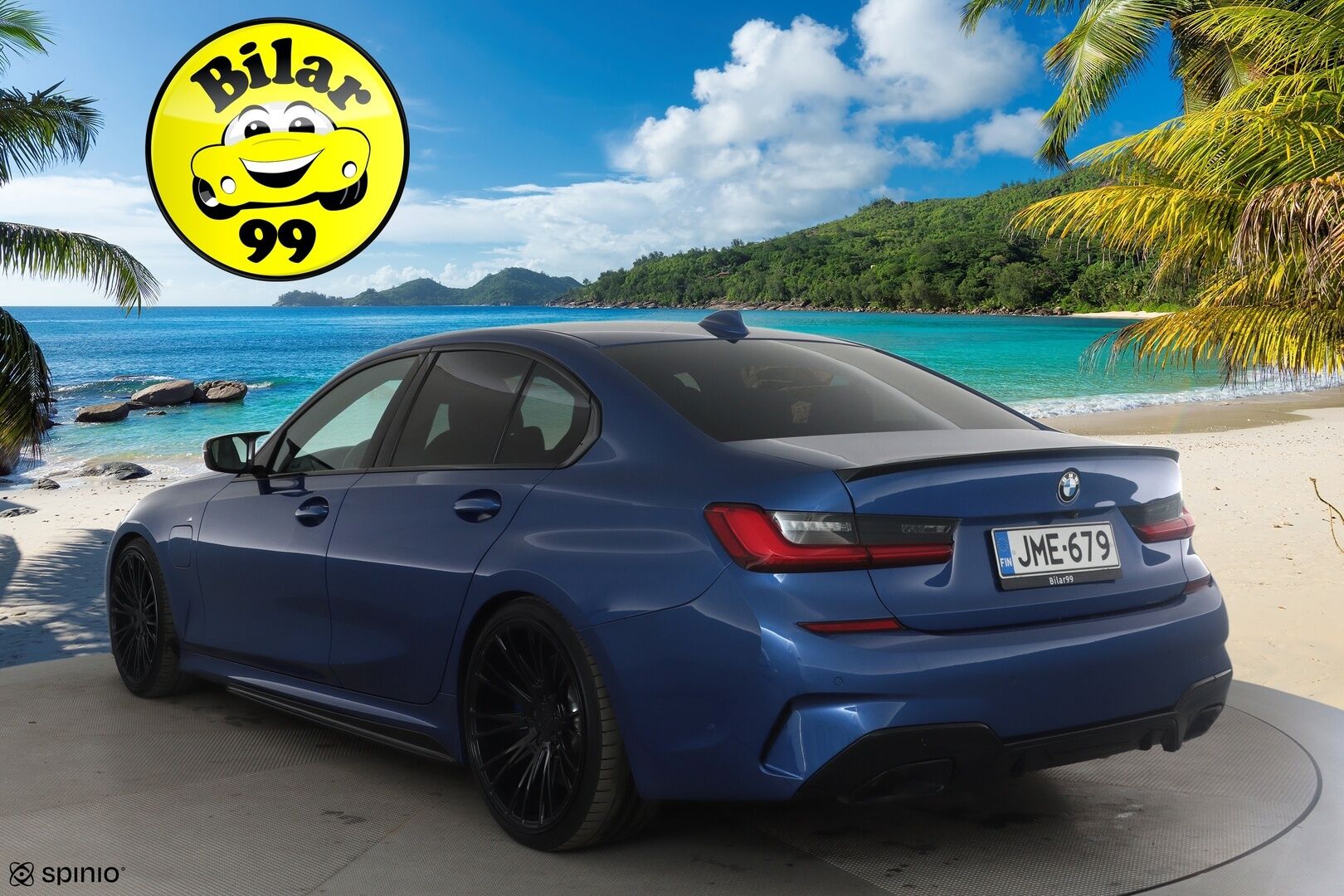 BMW 330 2020 G20 330e M-Sport *ACC / HUD / Laser / Muistipenkki / 360° / Lasikattoluukku / Comfort Access / Hifi / Navi / Koukku* - Adaptiivinen M Sport alusta / Kahdet renkaat aluvanteilla / Huippuvarusteet!