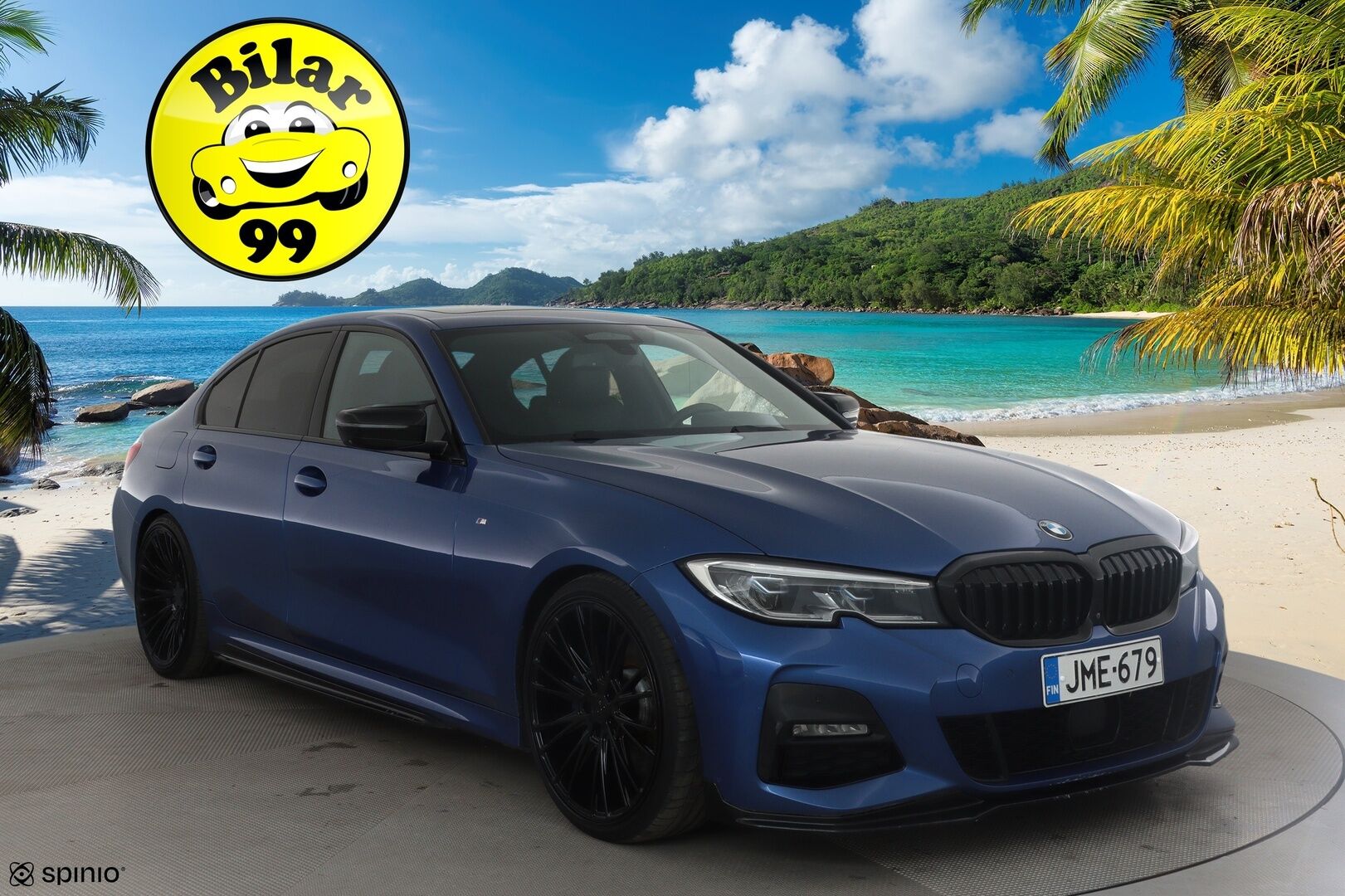 BMW 330 2020 G20 330e M-Sport *ACC / HUD / Laser / Muistipenkki / 360° / Lasikattoluukku / Comfort Access / Hifi / Navi / Koukku* - Adaptiivinen M Sport alusta / Kahdet renkaat aluvanteilla / Huippuvarusteet!