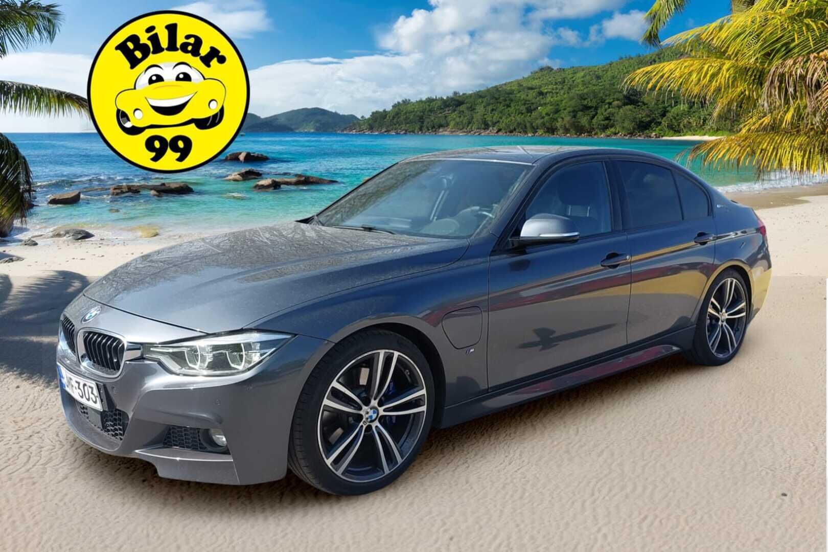 BMW 330 2017 7.6kWh, F30 330e iPerformance M-Sport - ACC / Hifit / Prof.Navi / Sporttipenkit / LED / TULOSSA TOIMIPISTEESEEN!
