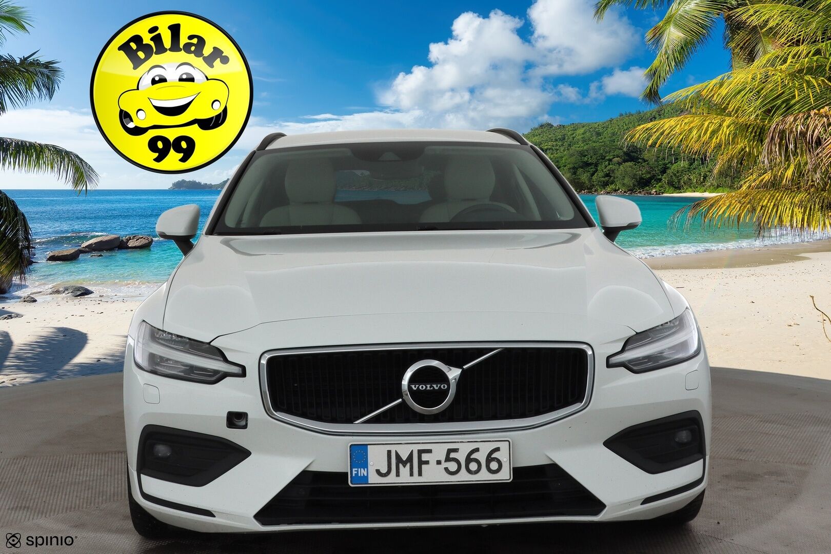 Volvo V60 2022 B4 MHEV Business aut * Webasto / Koukku / ACC / Full-LED / P.kamera / Nahkaverhoilu / Navi / Kaistavahti / Keyless * - Juuri huollettu siistikuntoinen 1-omisteinen Suomiauto hyvillä varusteilla ja kaksilla renkailla!