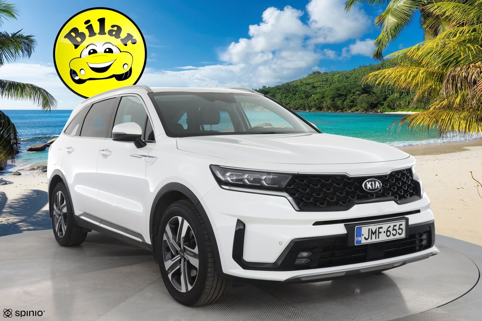 Kia Sorento 2021 1,6 T-GDI Hybrid AWD Business AT 7P - ACC | 7-paikkainen | 1.om Suomi-auto | Nahkaverhoilu | Sähköpenkit | Digimittaristo | P.kamera | Keyless | LED | 2x renkaat aluvantein | Sähkökontti | 