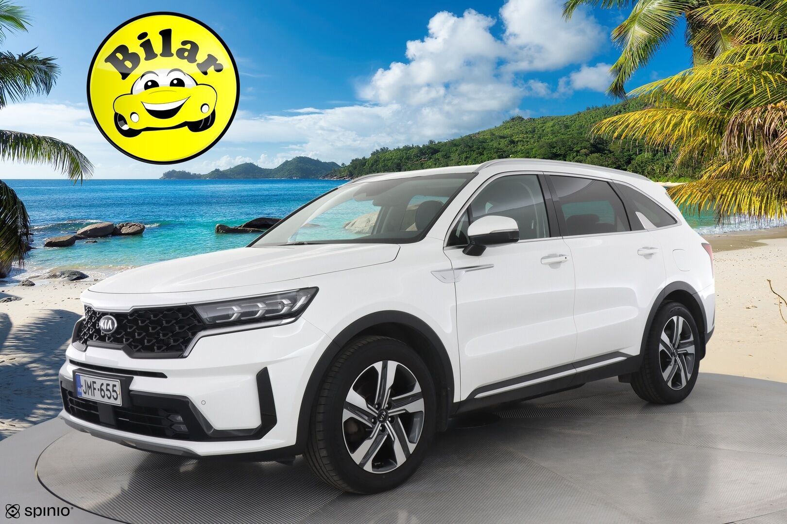 Kia Sorento 2021 1,6 T-GDI Hybrid AWD Business AT 7P - ACC | 7-paikkainen | 1.om Suomi-auto | Nahkaverhoilu | Sähköpenkit | Digimittaristo | P.kamera | Keyless | LED | 2x renkaat aluvantein | Sähkökontti | 