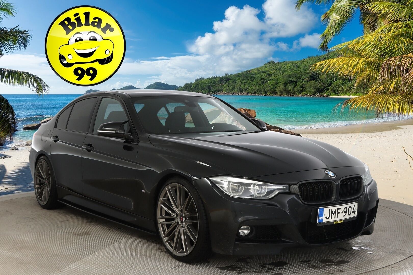 BMW 330 2017 F30 Sedan 330e A Business M-Sport iPerformance**Vossen / Hifit / Proff navi / Shadowline* - *2x renkaat&vanteet*