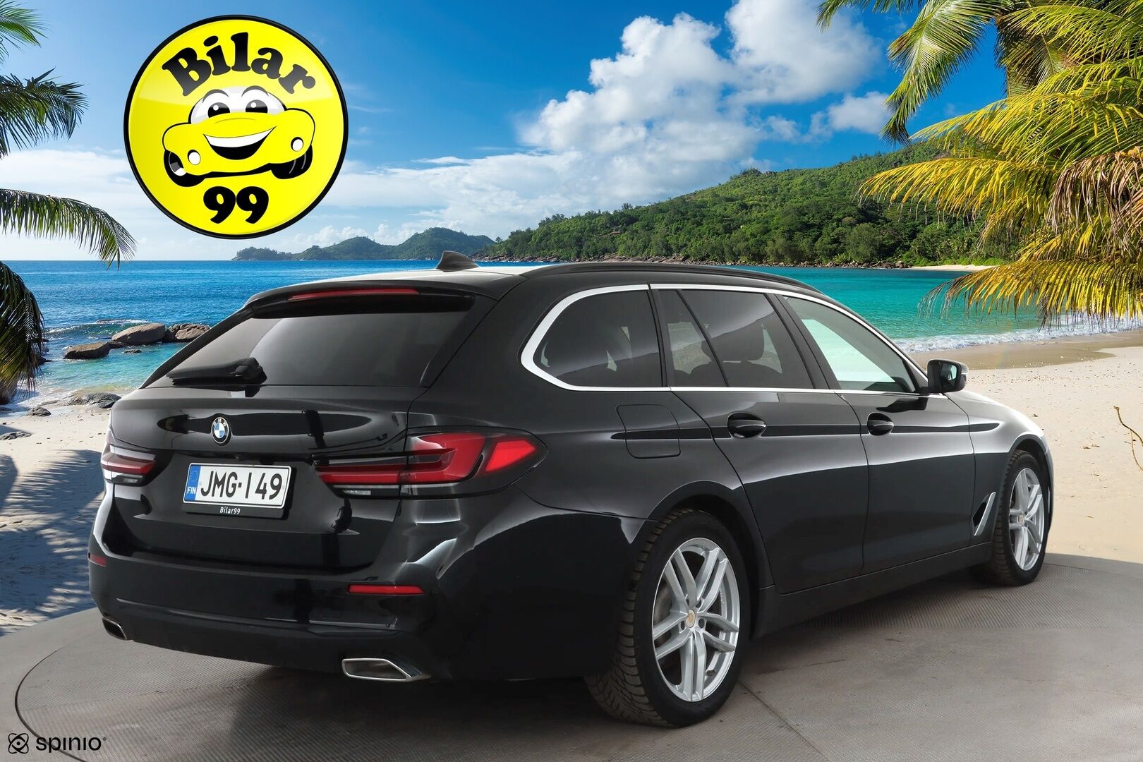 BMW 530 2021 G31 Touring 530e xDrive A Charged Edition * Koukku / Vakkari / P.kamera / Sporttinahat / Navi / LED / Sähköluukku * - 1.Om Suomi-auto / Kahdet renkaat aluvanteilla