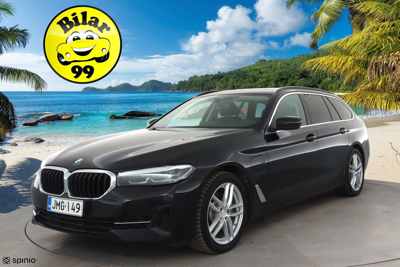 BMW 530 2021 G31 Touring 530e xDrive A Charged Edition * Koukku / Vakkari / P.kamera / Sporttinahat / Navi / LED / Sähköluukku * - 1.Om Suomi-auto / Kahdet renkaat aluvanteilla