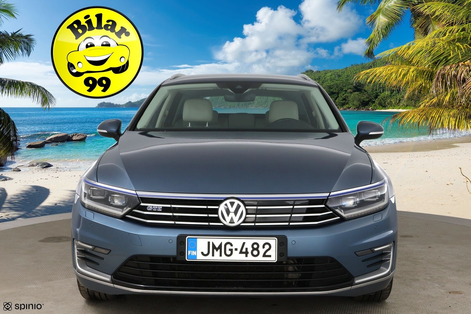 Volkswagen Passat 2018 Variant GTE Plug-In Hybrid 160 kW DSG-aut. / ACC / Dynamic LED / Webasto / P-kamera / Koukku / Ambiente / Nappanahat / - Merkkiliikkeen huoltohistoria / Vaaleat täysnahat / Sähkökontti / Huippu varusteltu! 