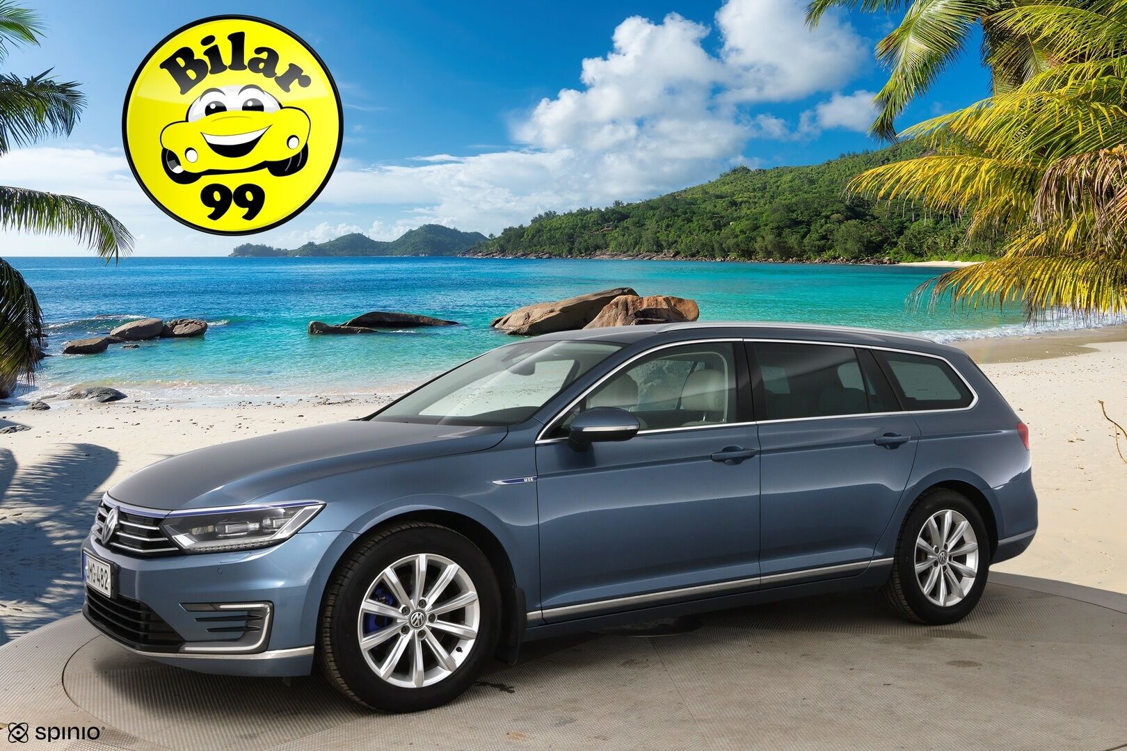 Volkswagen Passat 2018 Variant GTE Plug-In Hybrid 160 kW DSG-aut. / ACC / Dynamic LED / Webasto / P-kamera / Koukku / Ambiente / Nappanahat / - Merkkiliikkeen huoltohistoria / Vaaleat täysnahat / Sähkökontti / Huippu varusteltu! 