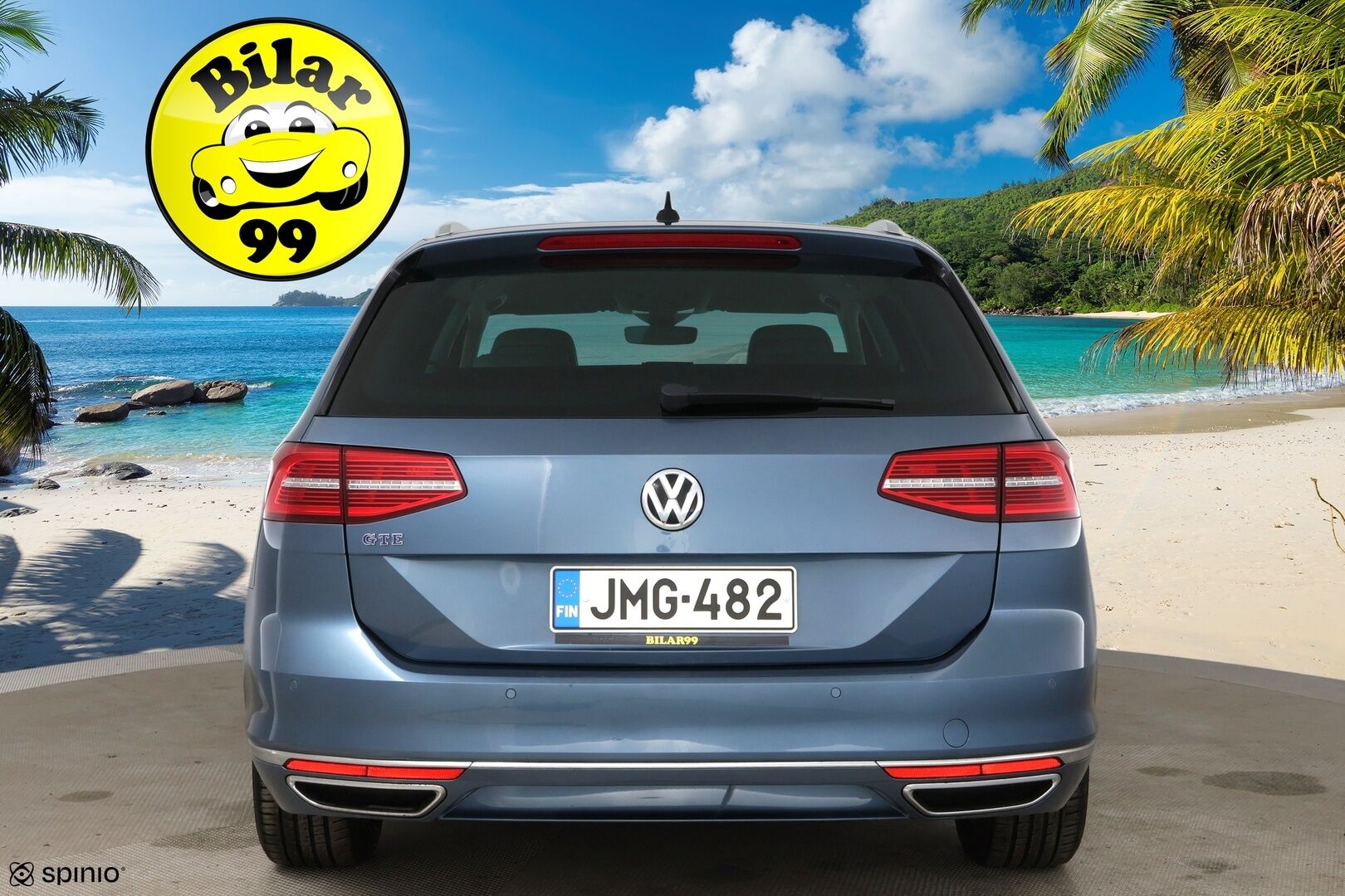 Volkswagen Passat 2018 Variant GTE Plug-In Hybrid 160 kW DSG-aut. / ACC / Dynamic LED / Webasto / P-kamera / Koukku / Ambiente / Nappanahat / - Merkkiliikkeen huoltohistoria / Vaaleat täysnahat / Sähkökontti / Huippu varusteltu! 