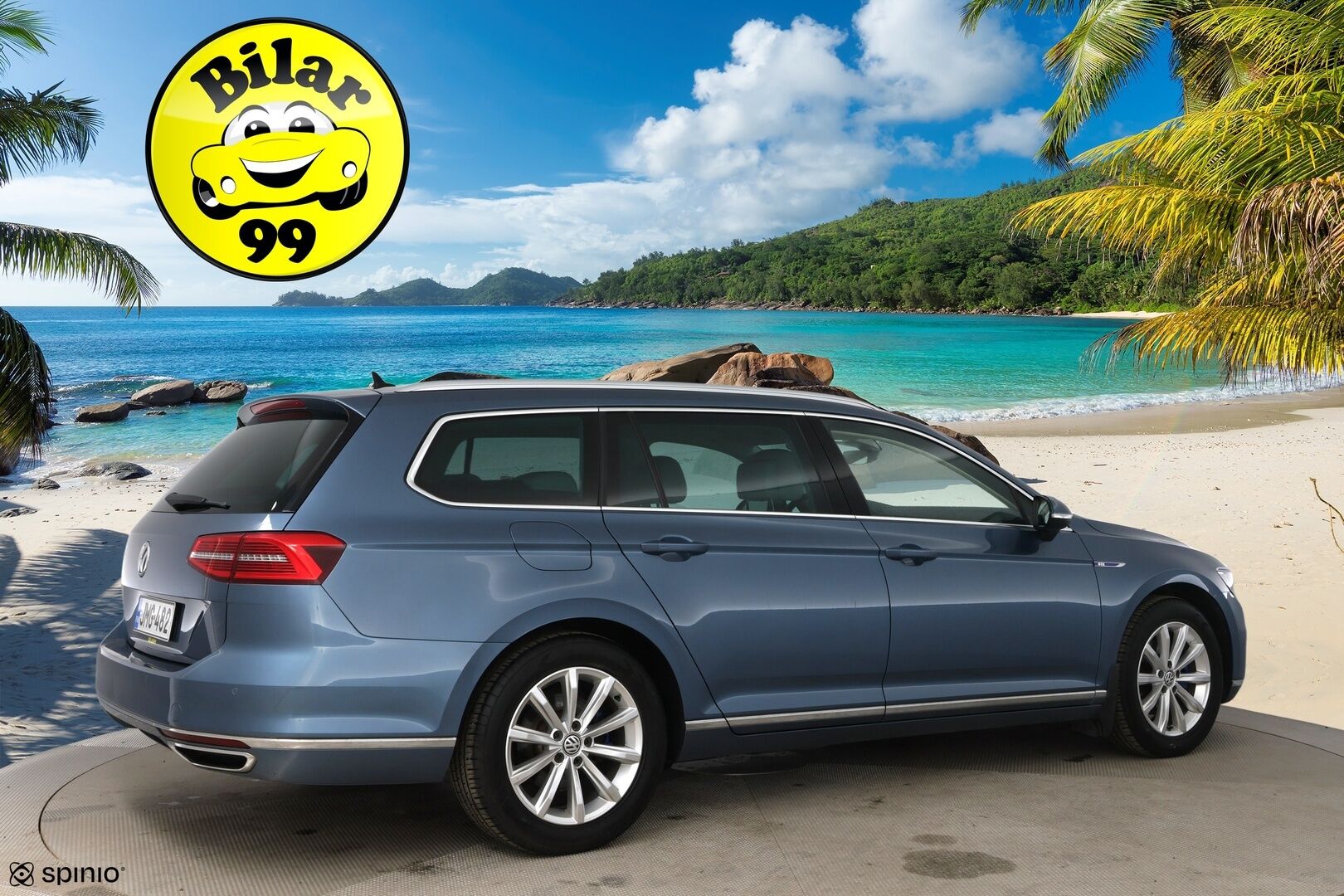 Volkswagen Passat 2018 Variant GTE Plug-In Hybrid 160 kW DSG-aut. / ACC / Dynamic LED / Webasto / P-kamera / Koukku / Ambiente / Nappanahat / - Merkkiliikkeen huoltohistoria / Vaaleat täysnahat / Sähkökontti / Huippu varusteltu! 