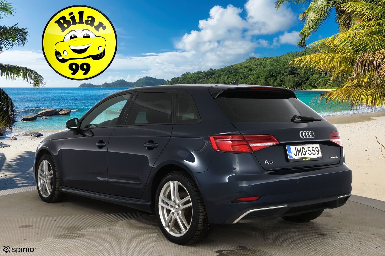 Audi A3 2018 Sportback 1,4 TFSI e-tron S tronic / Digimittaristo / S-Line Sisäpaketti / MMI+ / Keyless / P-Tutkat / Kaukovaloautomatiikka - Flatbottom S-Line ohjauspyörä / Hihna tehty!