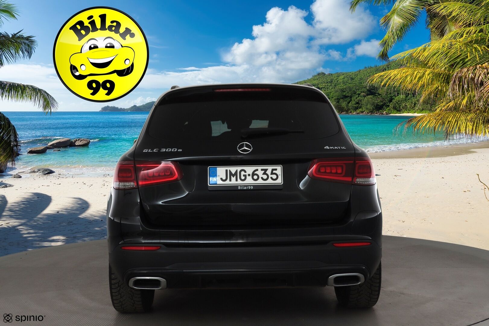 Mercedes-Benz GLC 2022 300 e 4MATIC A Business AMG EQ Power * Distronic+ / P.kamera / Multibeam / Koukku / Muistipenkit / Midline * - Suomi-auto / Kahdet renkaat aluvanteilla