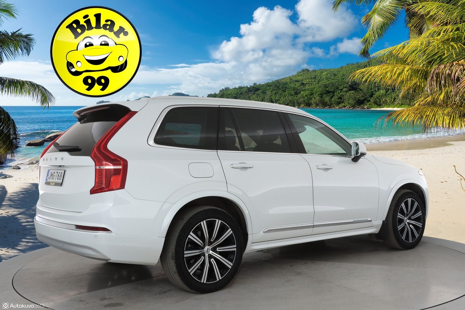 Volvo XC90 2022 T8 TwE AWD Inscription aut ** 1-Om Suomi auto / Adapt.vakkari / Full LED / 7p / Pa- lisälämmitin / H&K / 360 kamera / Panorama - 2,99 % KORKOTARJOUS TÄHÄN AUTOON - Keyless / Apple&Android / Sporttiset muistipenkit / Digimittari