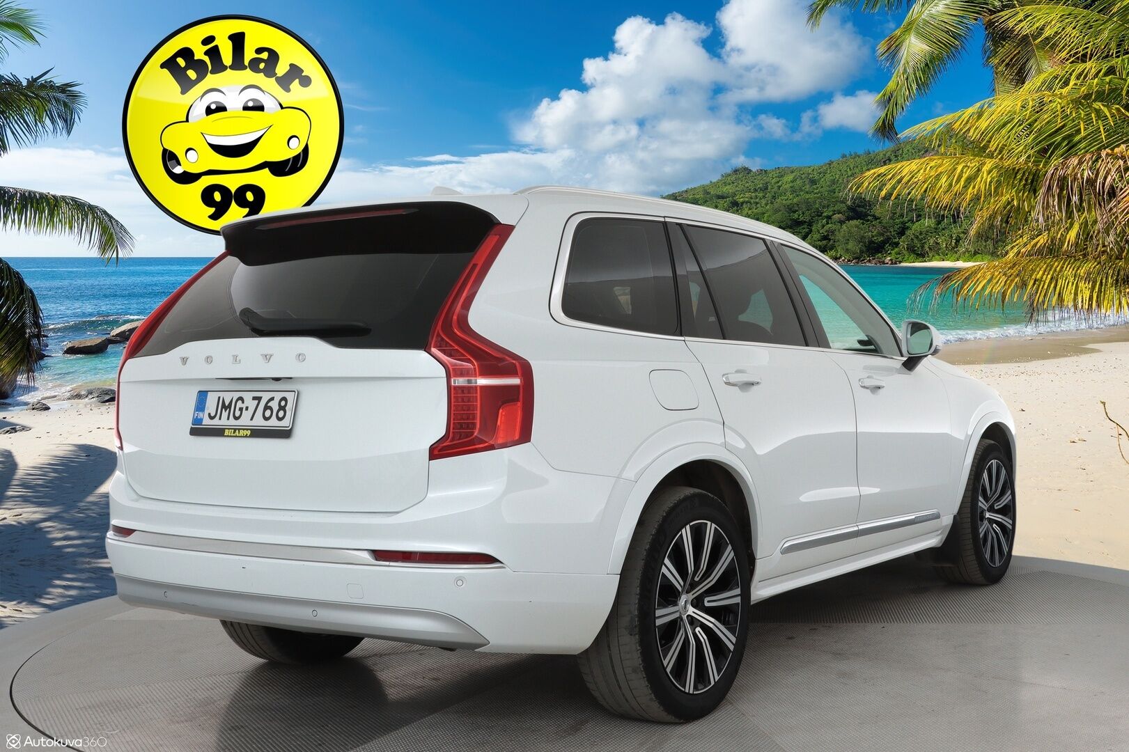 Volvo XC90 2022 T8 TwE AWD Inscription aut ** 1-Om Suomi auto / Adapt.vakkari / Full LED / 7p / Pa- lisälämmitin / H&K / 360 kamera / Panorama - 2,99 % KORKOTARJOUS TÄHÄN AUTOON - Keyless / Apple&Android / Sporttiset muistipenkit / Digimittari