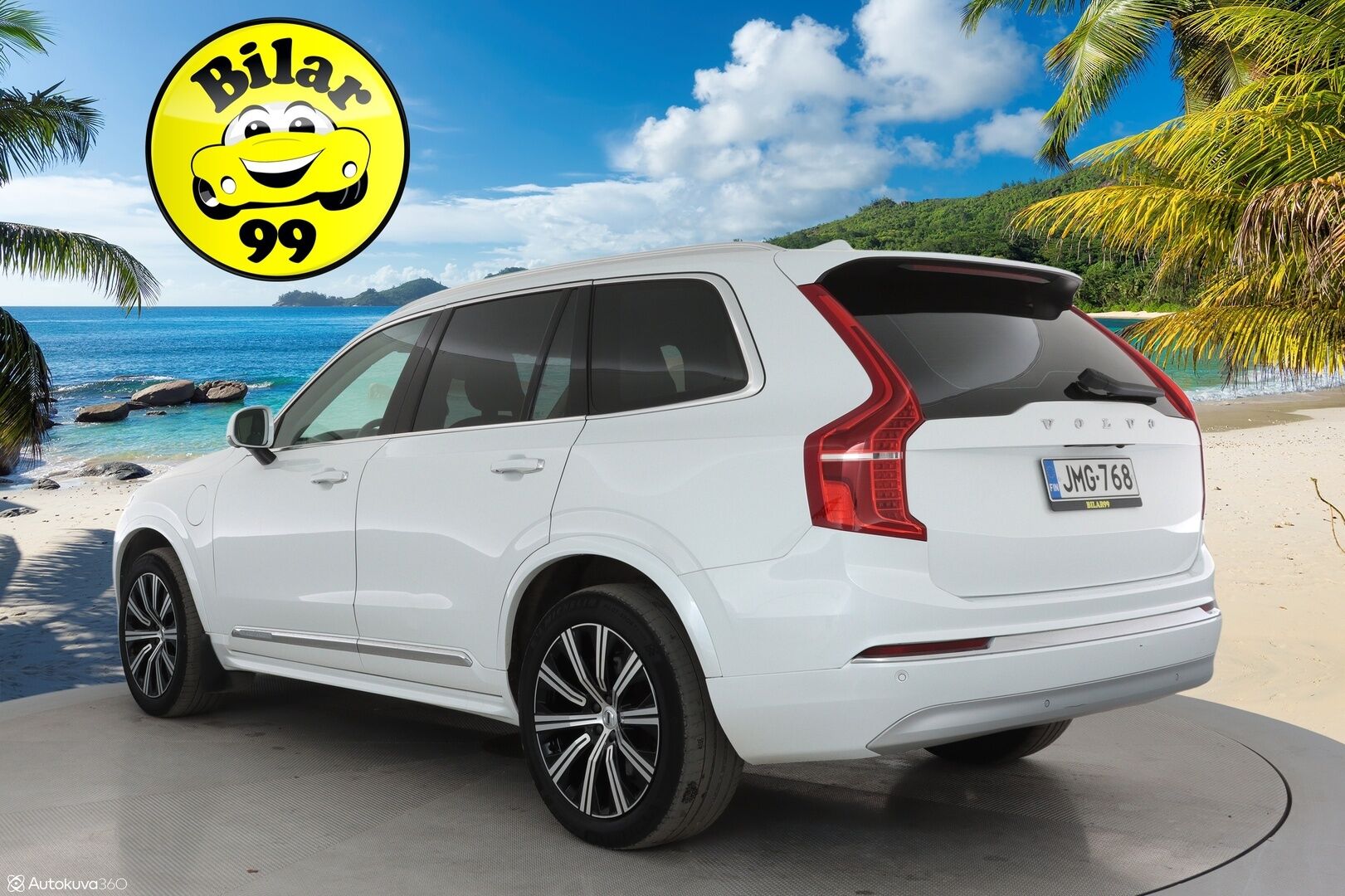 Volvo XC90 2022 T8 TwE AWD Inscription aut ** 1-Om Suomi auto / Adapt.vakkari / Full LED / 7p / Pa- lisälämmitin / H&K / 360 kamera / Panorama - 2,99 % KORKOTARJOUS TÄHÄN AUTOON - Keyless / Apple&Android / Sporttiset muistipenkit / Digimittari