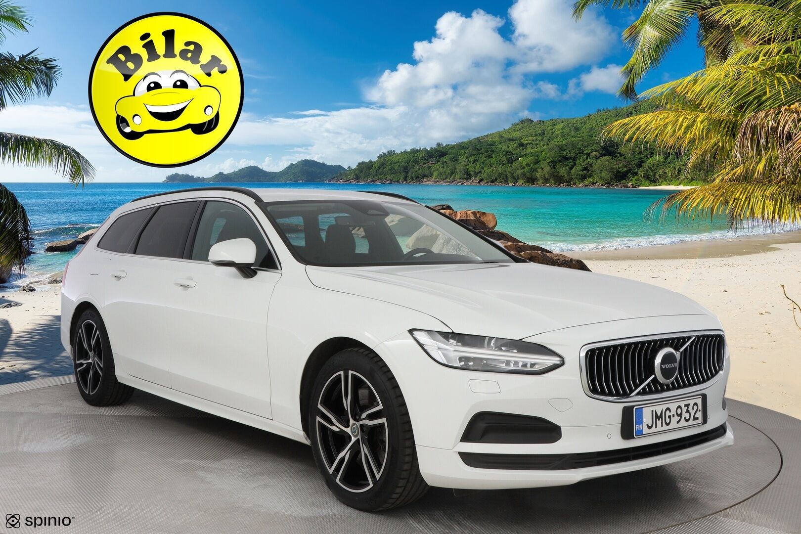 Volvo V90 2022 B4 D-MHEV Momentum aut - Suomiauto | Facelift | Webasto | ACC | Vetokoukku | Pilot Assist | Peruutuskamera | High Perf Audio | Adapt.LED | Puolinahat | Navi | Apple&Android!