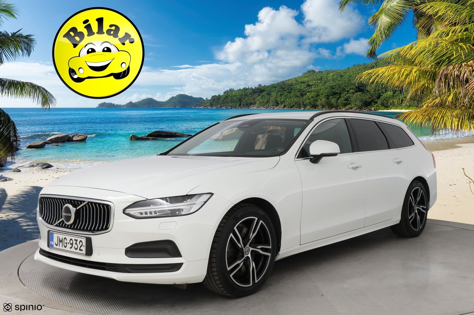 Volvo V90 2022 B4 D-MHEV Momentum aut - Suomiauto | Facelift | Webasto | ACC | Vetokoukku | Pilot Assist | Peruutuskamera | High Perf Audio | Adapt.LED | Puolinahat | Navi | Apple&Android!