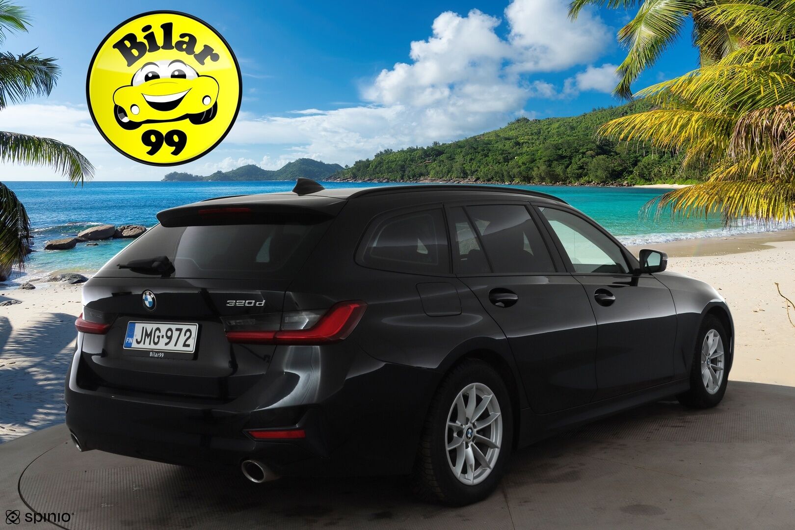 BMW 320 2021 G21 Touring 320d A Business MHEV * Vakkari / HIFi / puolinahat sporttipenkit / P.tutkat / Lohko * - 1.Om suomi-auto / Merkkihuollettu / Kahdet renkaat