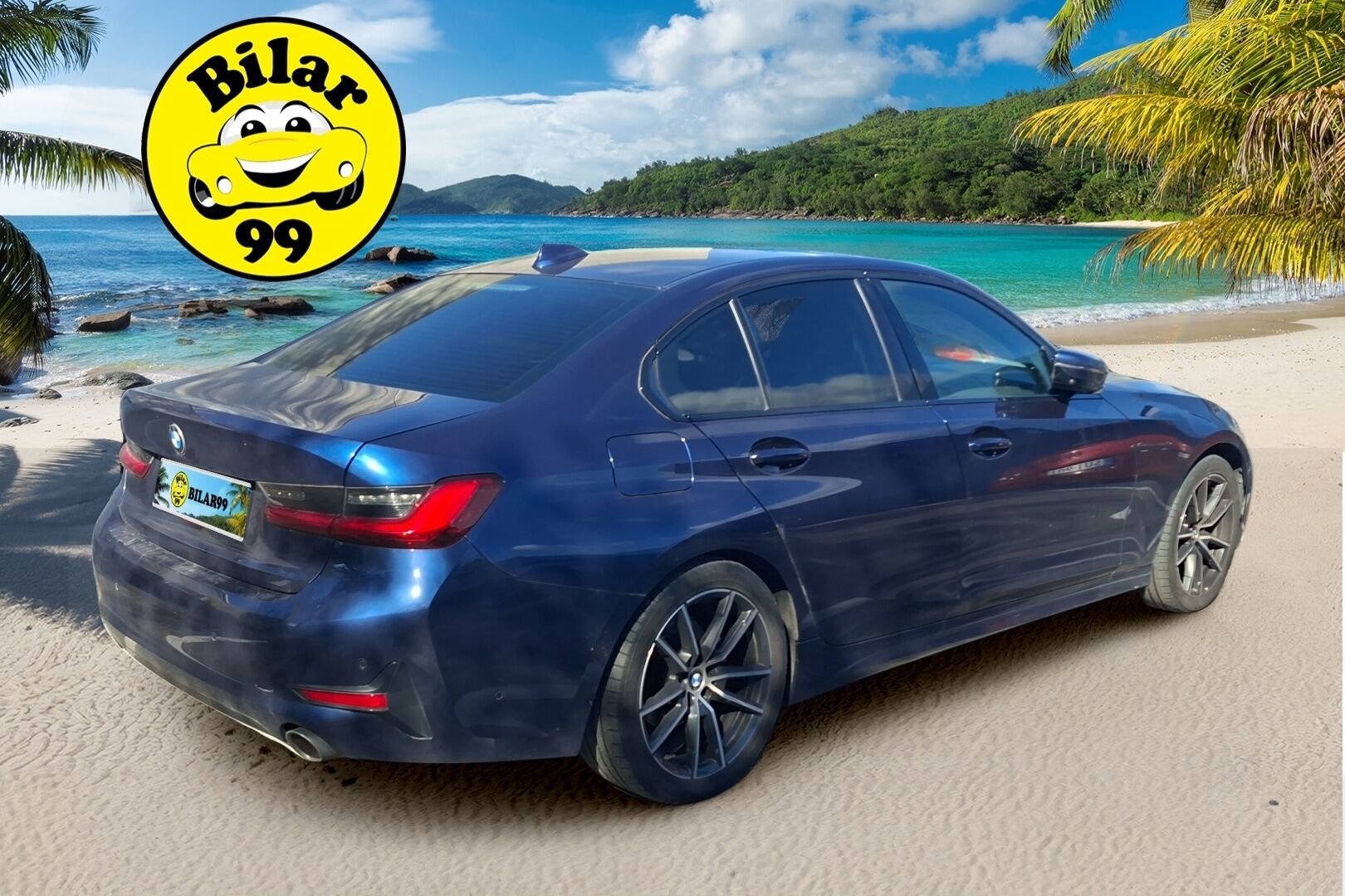 BMW 320 2019 G20 Sedan 320d A Business * Adapt. vakkari / HUD / 360-Kamera / Comfort-Access / Laser / Hifit / BLIS * - * Juuri huollettu ja hyvin pidetty diesel-Bemari kovilla varusteilla, kaksilla renkailla ja vanteilla *