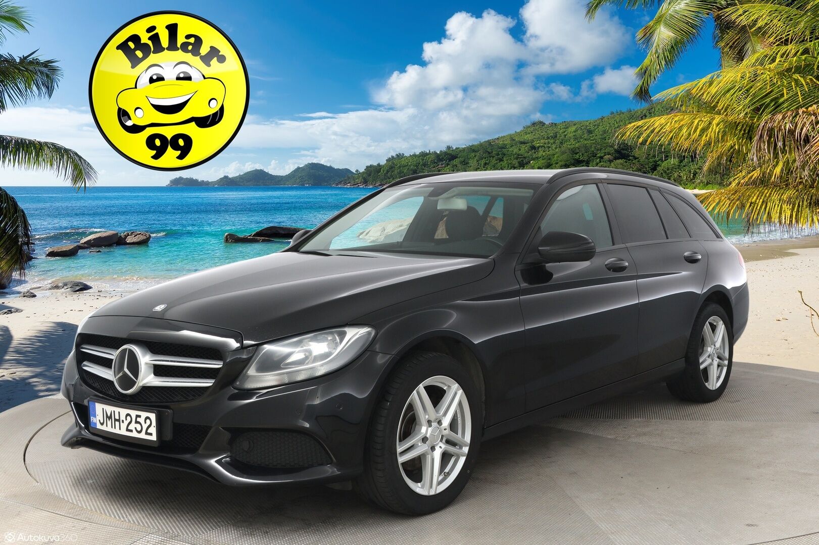 MERCEDES-BENZ C 2017 220d T Business 4Matic Edition 9G-Tronic //  Adaptiivinen vakkari / Navi / Koukku //