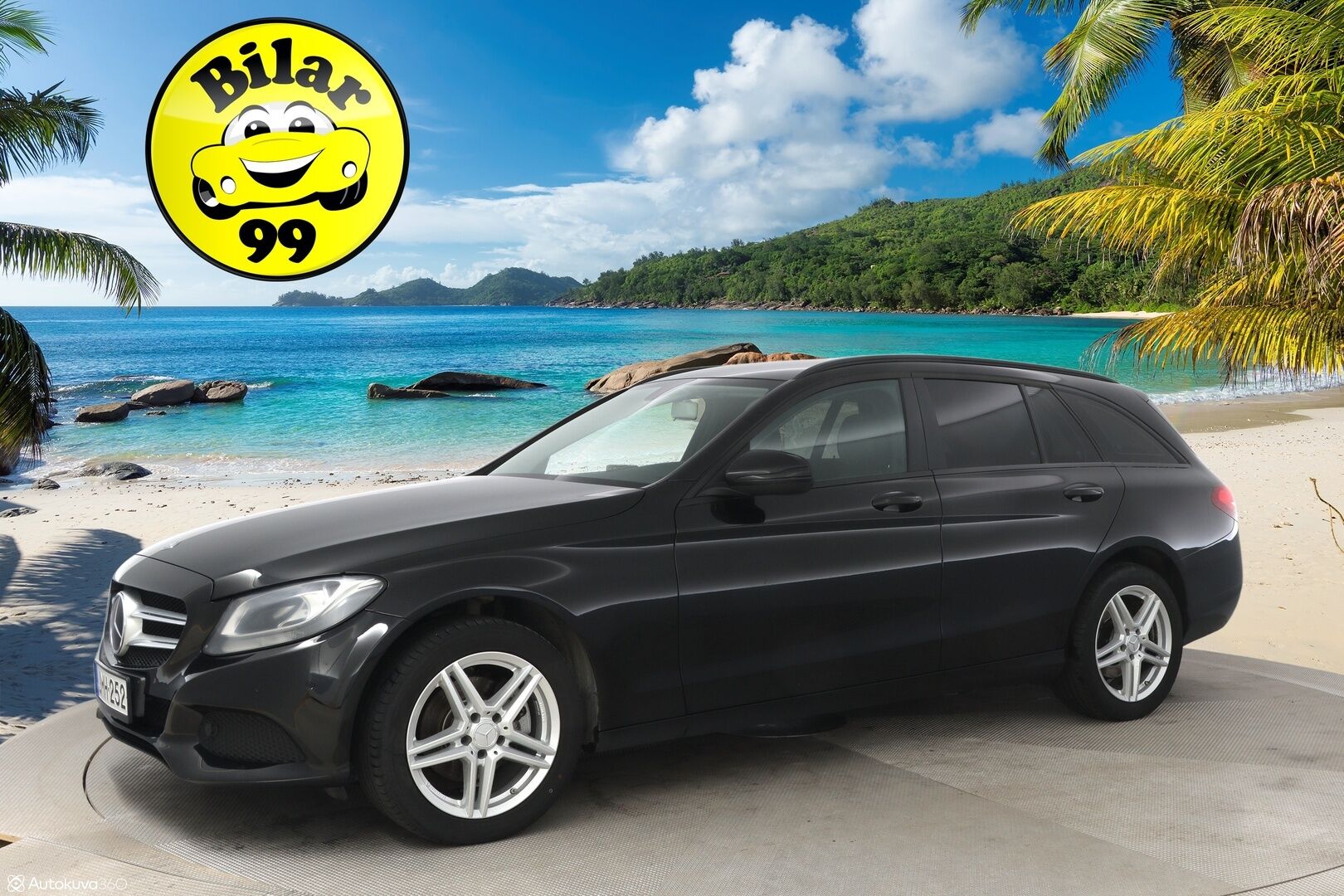 MERCEDES-BENZ C 2017 220d T Business 4Matic Edition 9G-Tronic //  Adaptiivinen vakkari / Navi / Koukku //