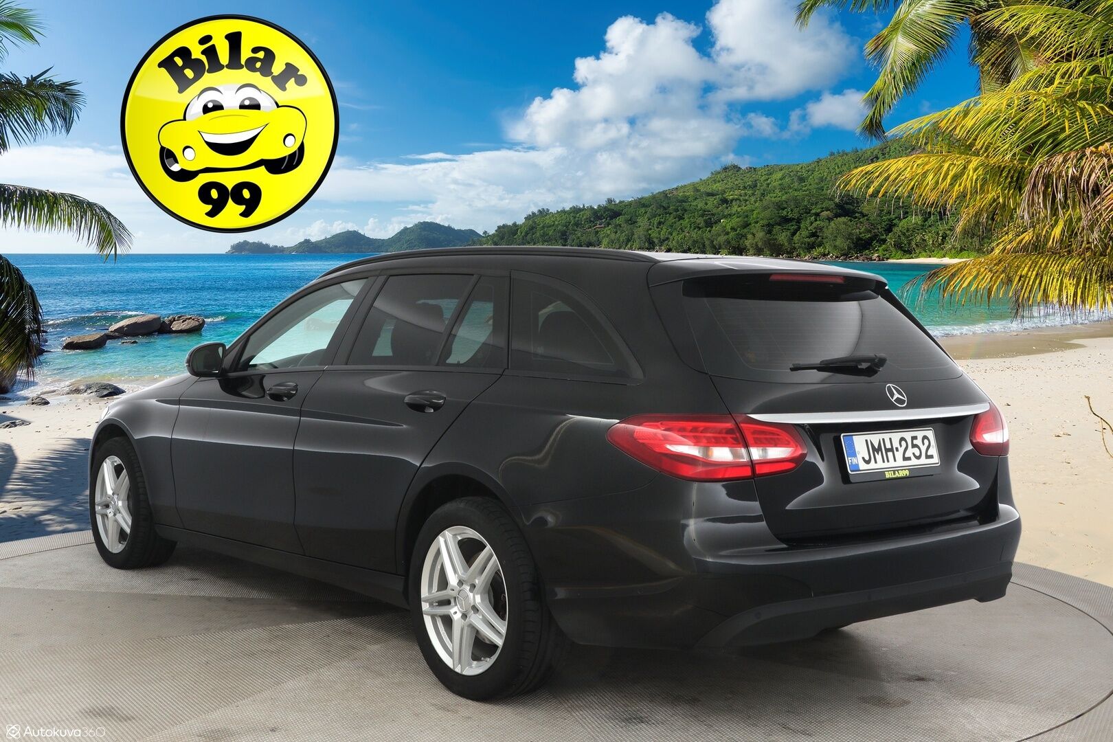 MERCEDES-BENZ C 2017 220d T Business 4Matic Edition 9G-Tronic //  Adaptiivinen vakkari / Navi / Koukku //
