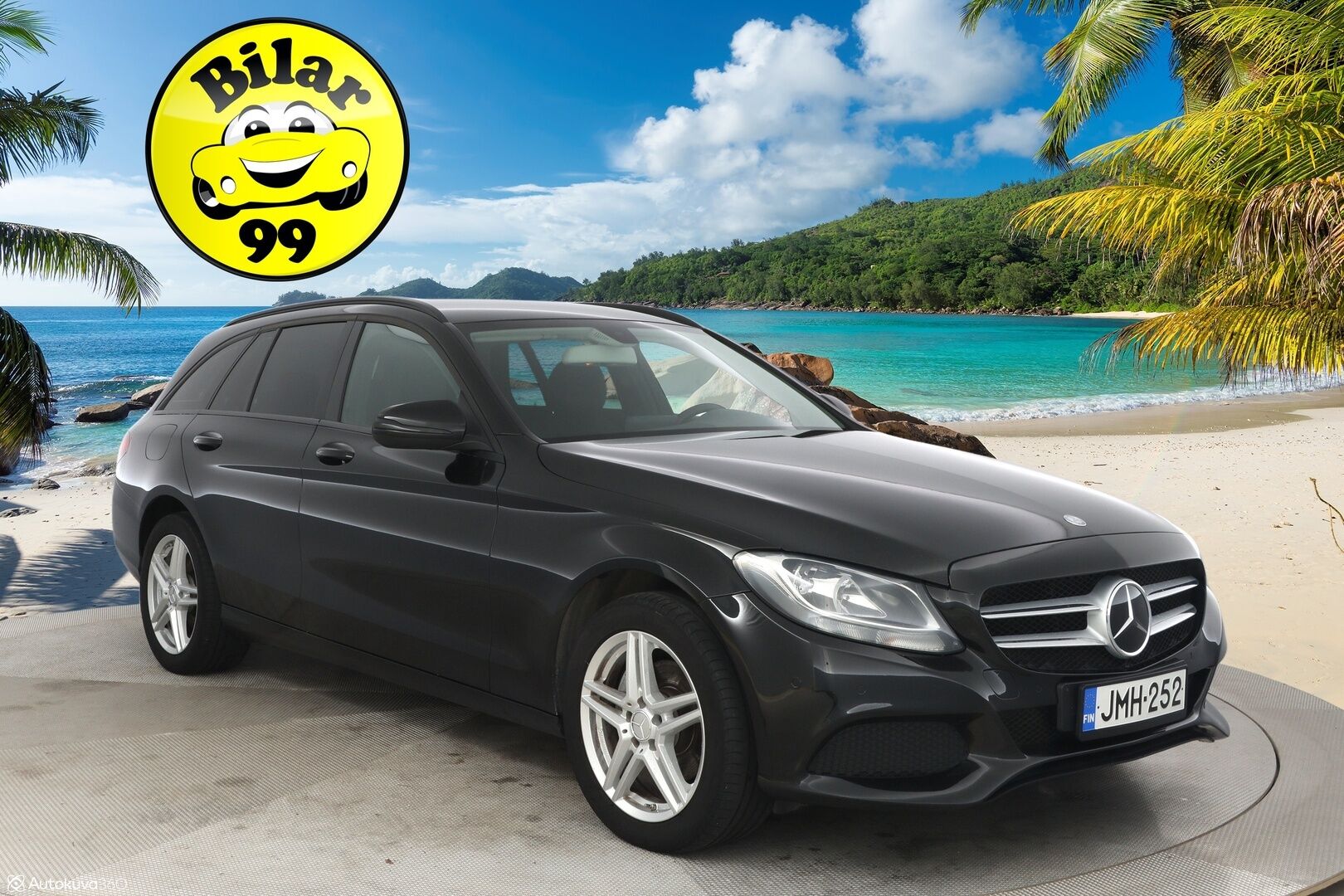 MERCEDES-BENZ C 2017 220d T Business 4Matic Edition 9G-Tronic //  Adaptiivinen vakkari / Navi / Koukku //