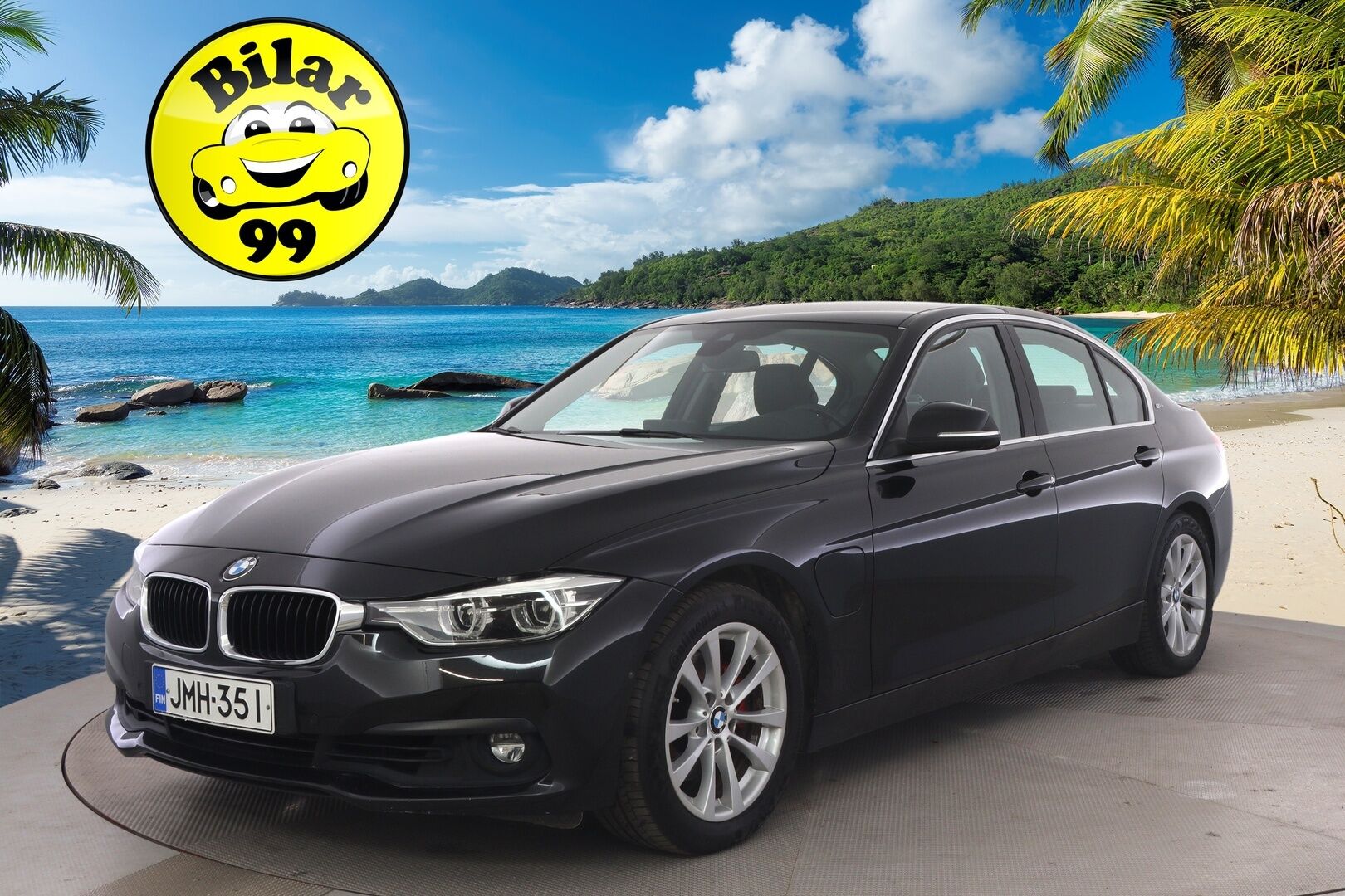 BMW 330 2016 e F30 Sedan A - ** Vakkari / HUD / H&K / Nahat / Blis / 270-kamera **