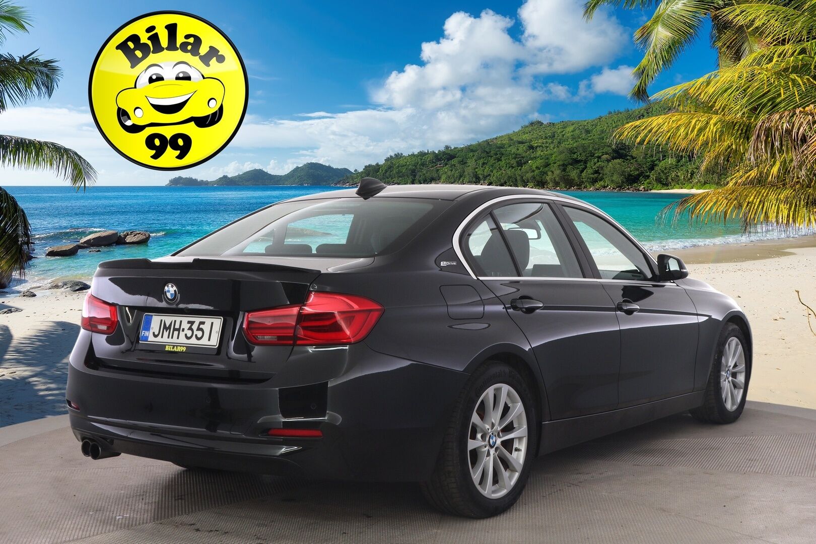 BMW 330 2016 e F30 Sedan A - ** Vakkari / HUD / H&K / Nahat / Blis / 270-kamera **