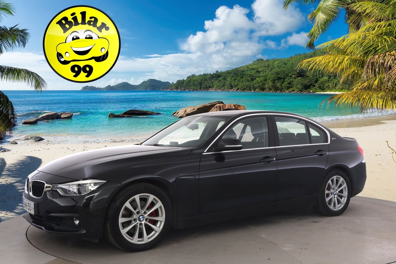 BMW 330 2016 e F30 Sedan A - ** Vakkari / HUD / H&K / Nahat / Blis / 270-kamera **