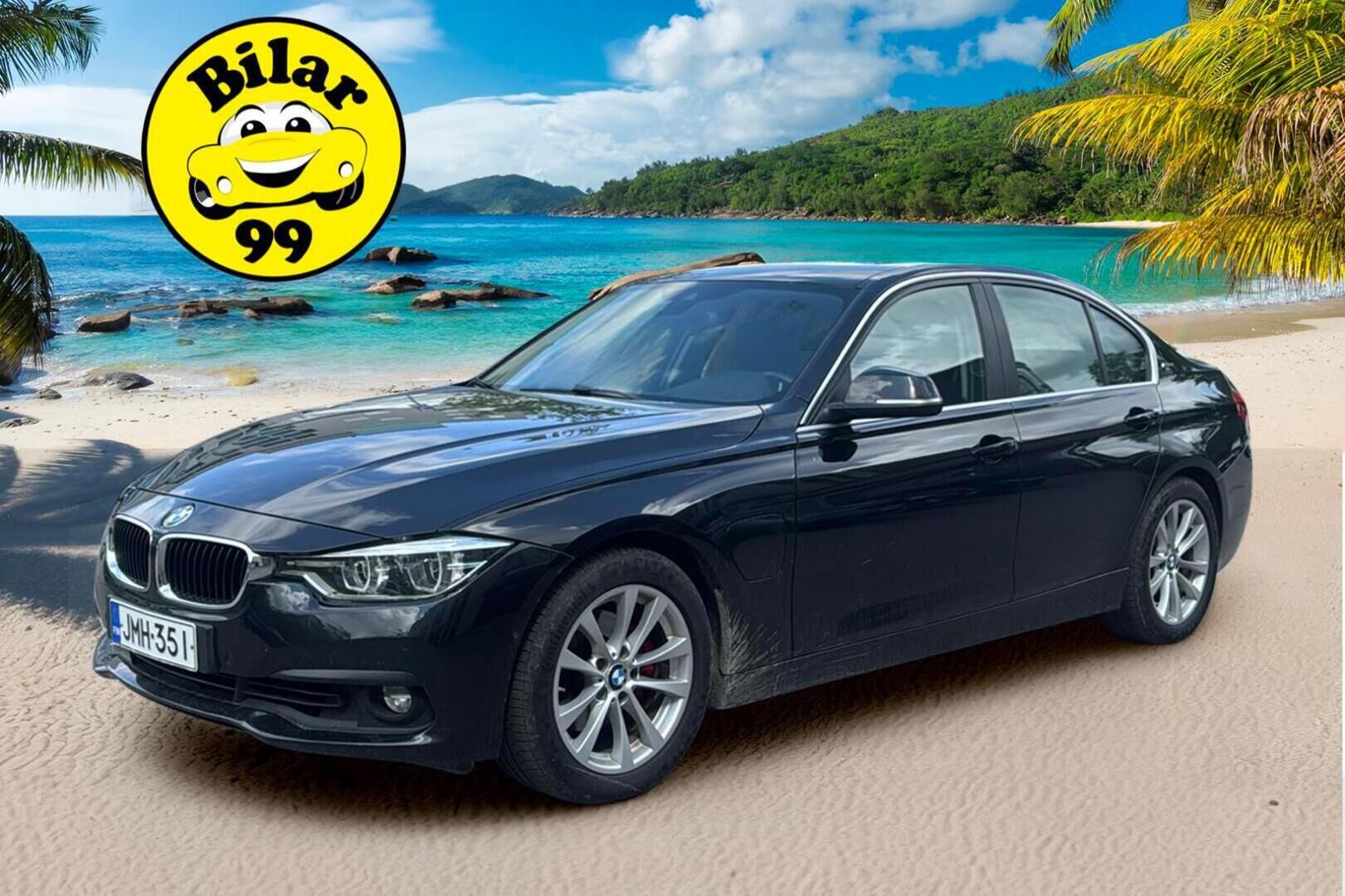 BMW 330 2016 e F30 Sedan A - ** Vakkari / HUD / H&K / Nahat / Blis / 270-kamera **