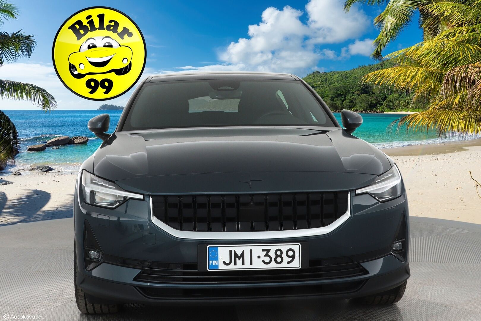 Polestar 2 2021 Launch Edition **1.Om Suomi-auto / 360° Kamera / Lasikatto / Koukku / Adapt.Vakkari / Sporttipenkki Muistilla** - 3,99 % KORKOTARJOUS TÄHÄN AUTOON - Akku kuntotarkastettu / Pixel-LED / Harman/Kardon / Kaistavahti / Google Maps / KeylessGO 2x Renkaat