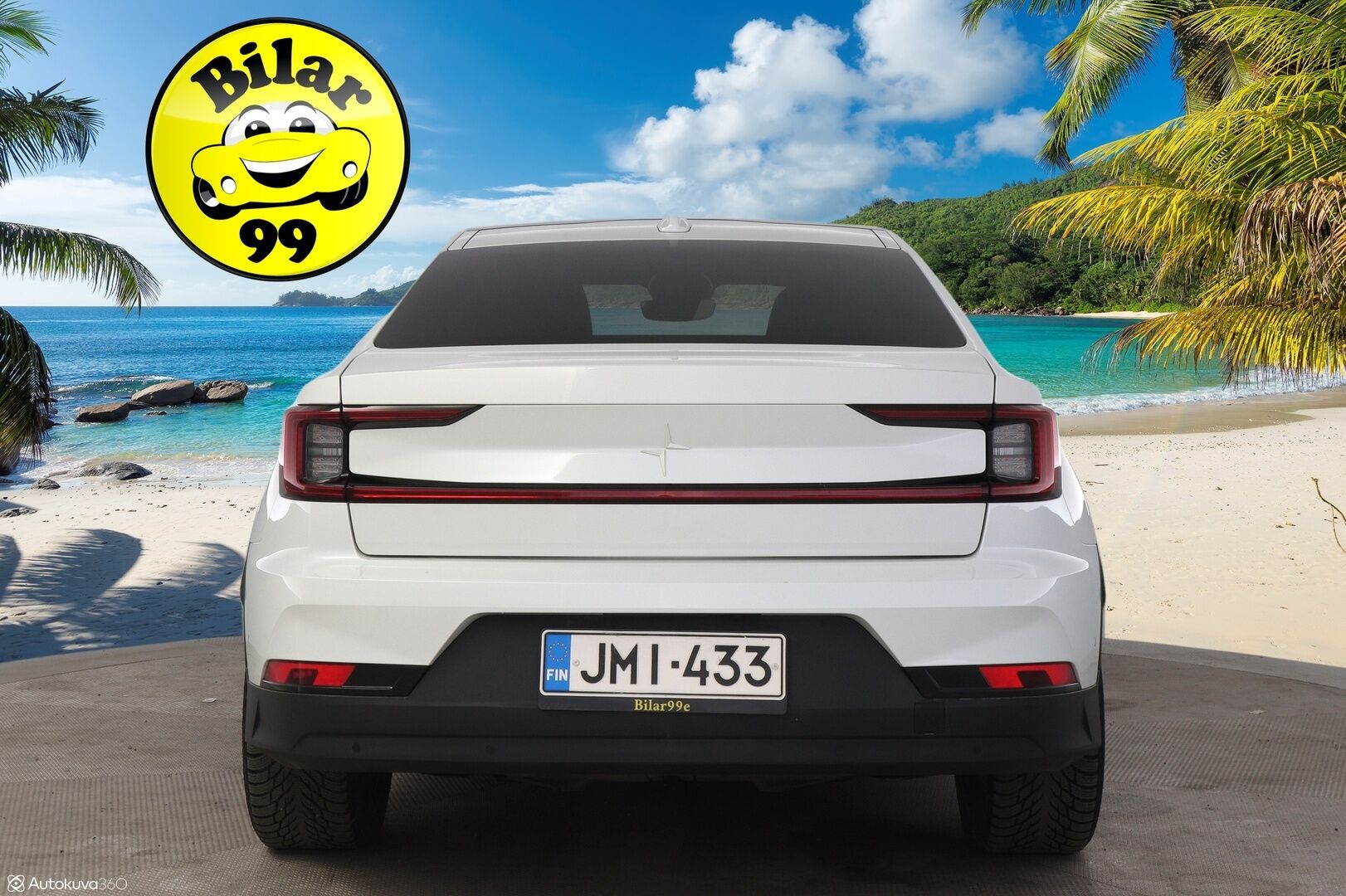 Polestar 2 2021 Long Range Dual Motor, 350kW, 78kWh *Muistipenkit / H&K / VOC / Pilot assist / 360° Kamera / Pixel LED / KeylessGo - 3,99 % KORKOTARJOUS TÄHÄN AUTOON - Suomi-auto! Täyteen varusteltu ja tehokkaampi malli! Helmiäisvalkoinen!
