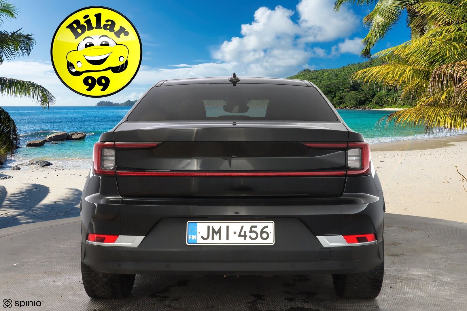 Polestar 2 2021 Long Range Dual Motor, 300kW, 78kWh *Koukku / ACC / H&K / Lasikatto / Muistipenkki* - Suomi-auto / SOH 89.6% / Kahdet renkaat OEM vantein / Säntillinen huoltohistoria